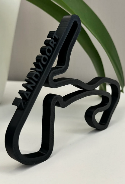 Circuit Zandvoort layout 3D printing