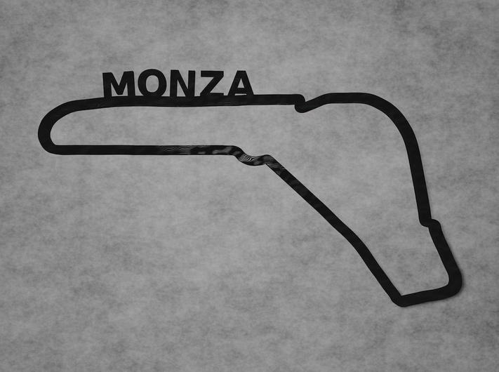 Autodromo di Monza Layout 3D Printing