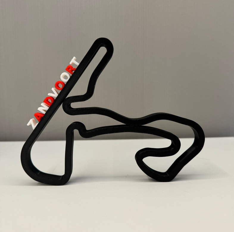 Circuit Zandvoort V2 layout 3D printing