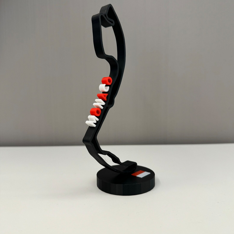 Circuit de Monaco V2 layout 3D printing