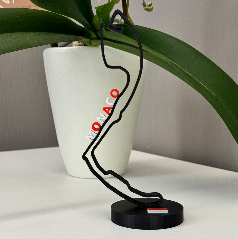 Circuit de Monaco V2 layout 3D printing