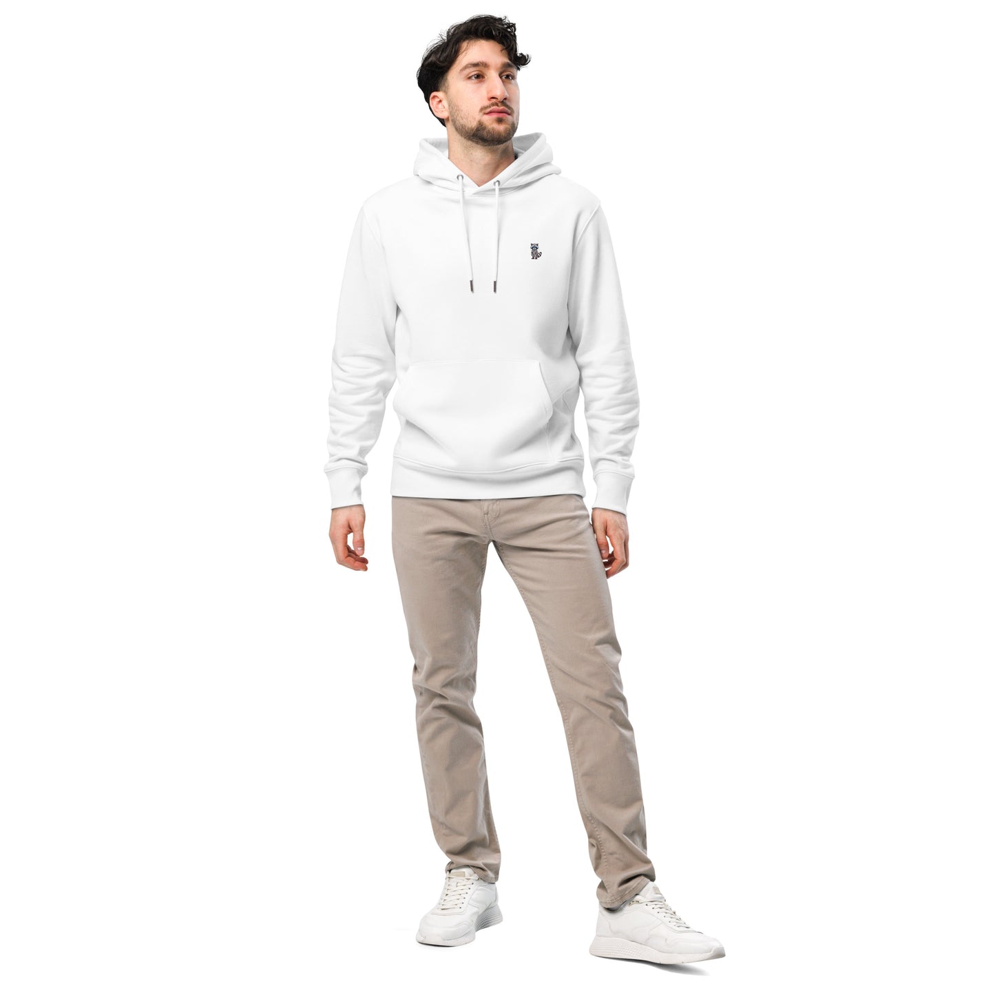 Organic Hoodie mit Backprint 488 in Summer