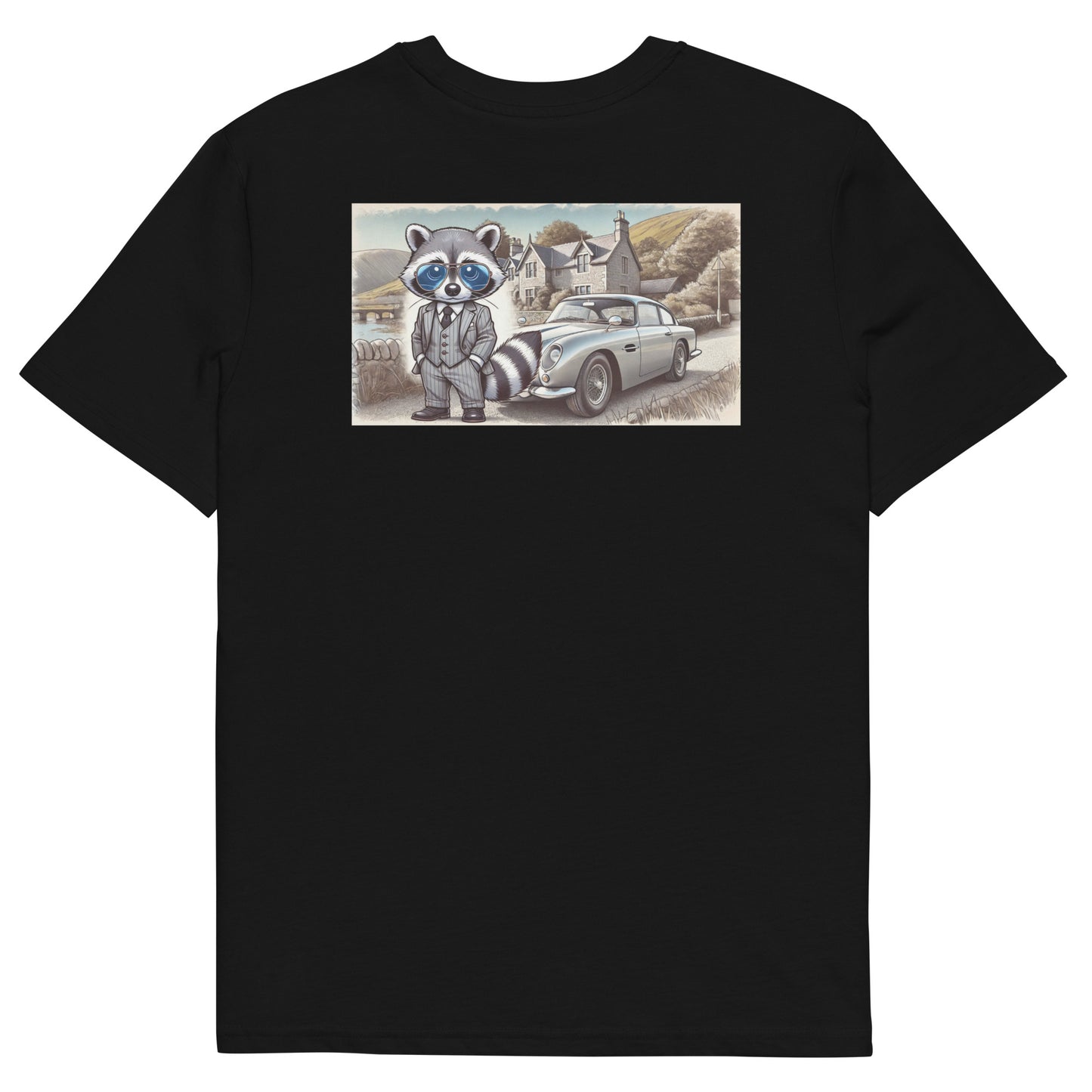 Organic T-Shirt mit Backprint "Classic Aston"