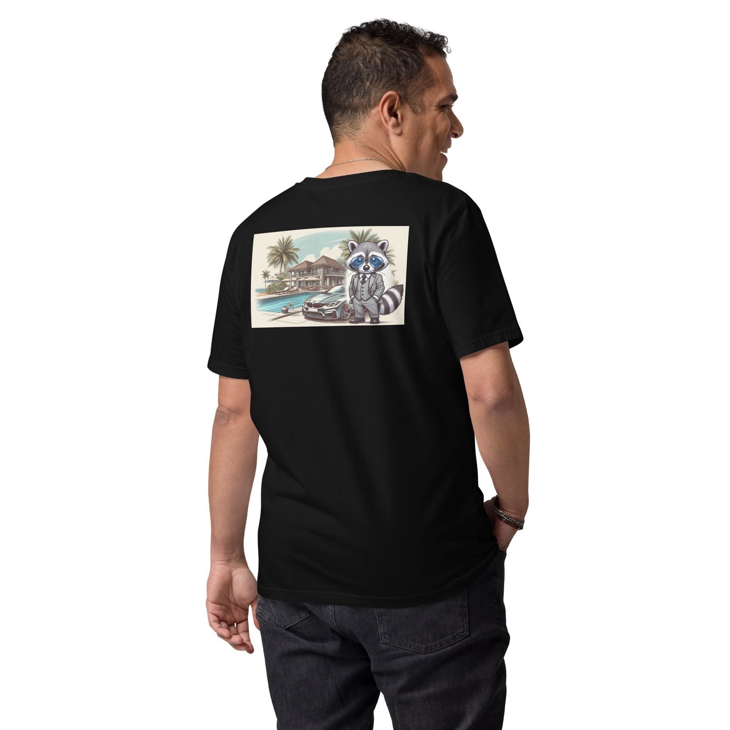 Organic T-Shirt mit Backprint "M4 in summer"