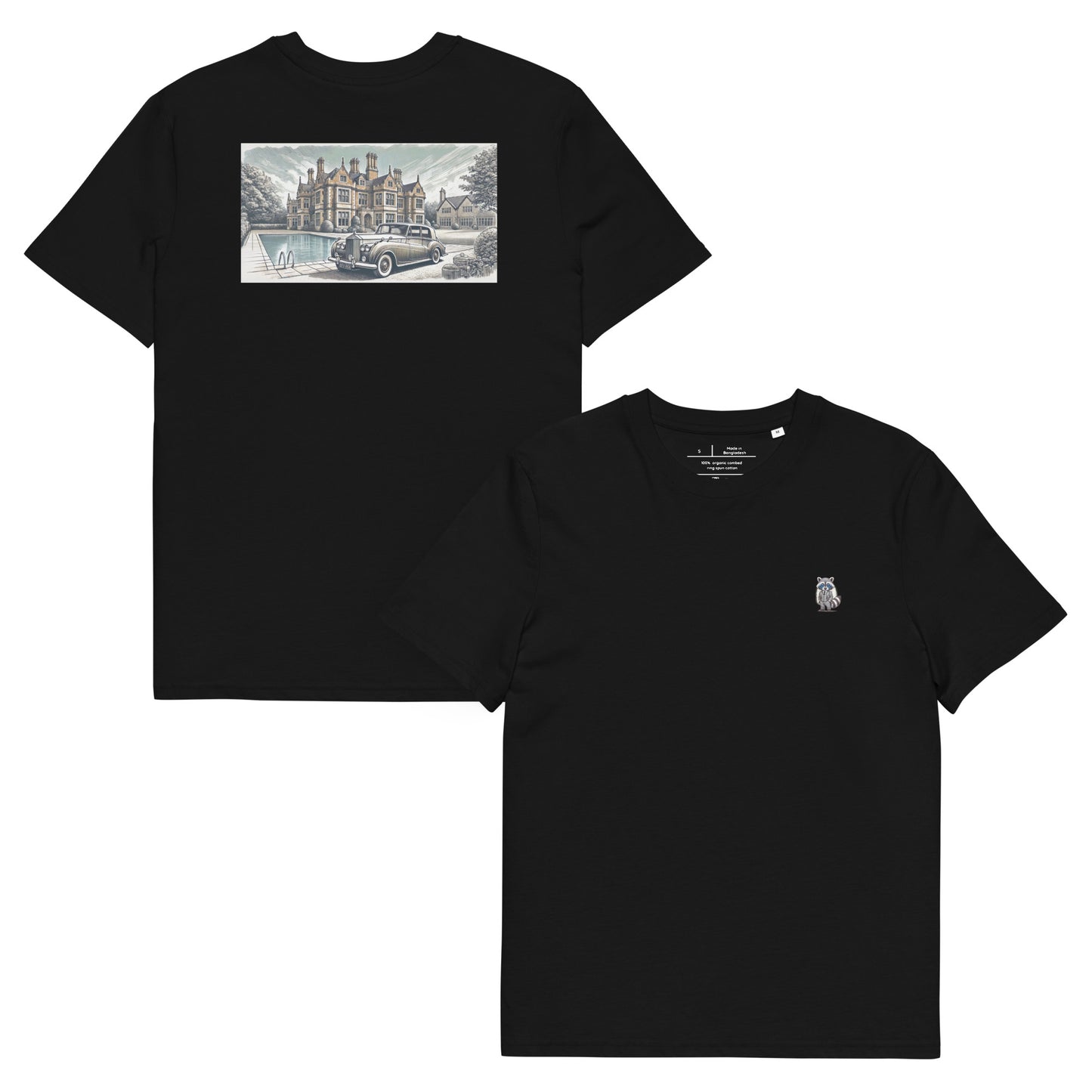 Organic T-Shirt mit Backprint "Classic RR"