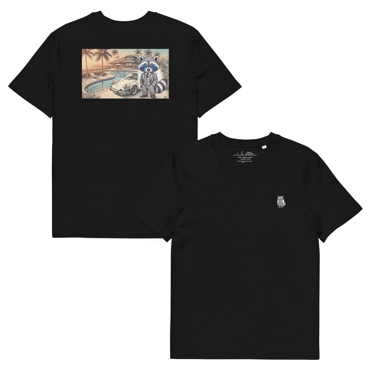 Organic T-Shirt mit Backprint "Carrera in Summer"