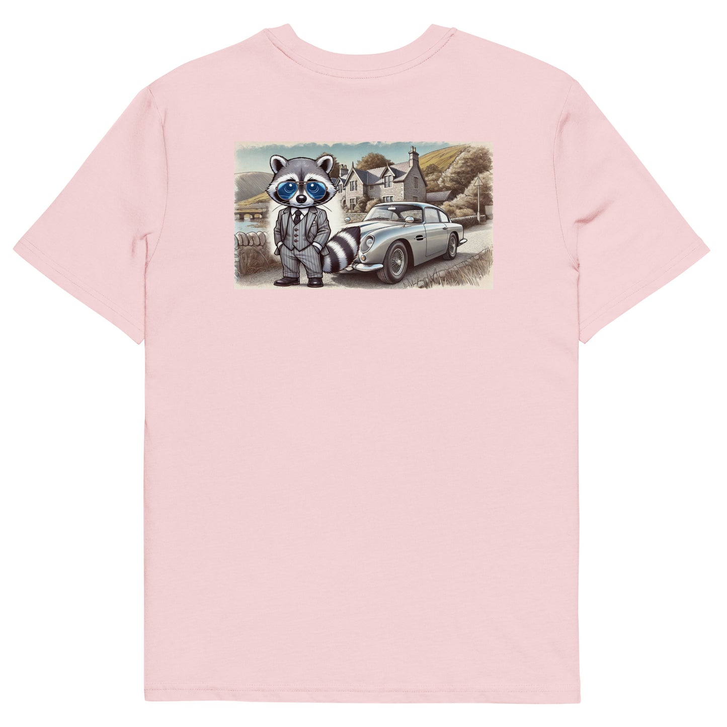 Organic T-Shirt Colour mit Backprint "Classic Aston"
