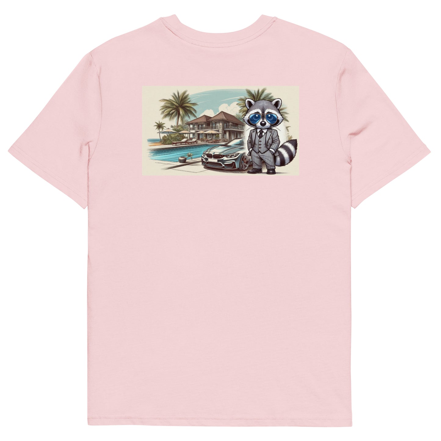 Organic T-Shirt Colour mit Backprint "M4 in summer"