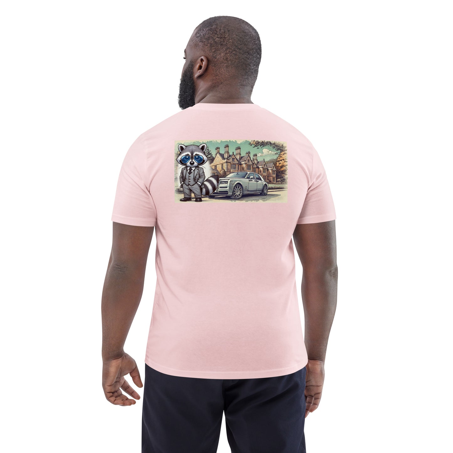 Organic T-Shirt Colour mit Backprint "RR in Summer"