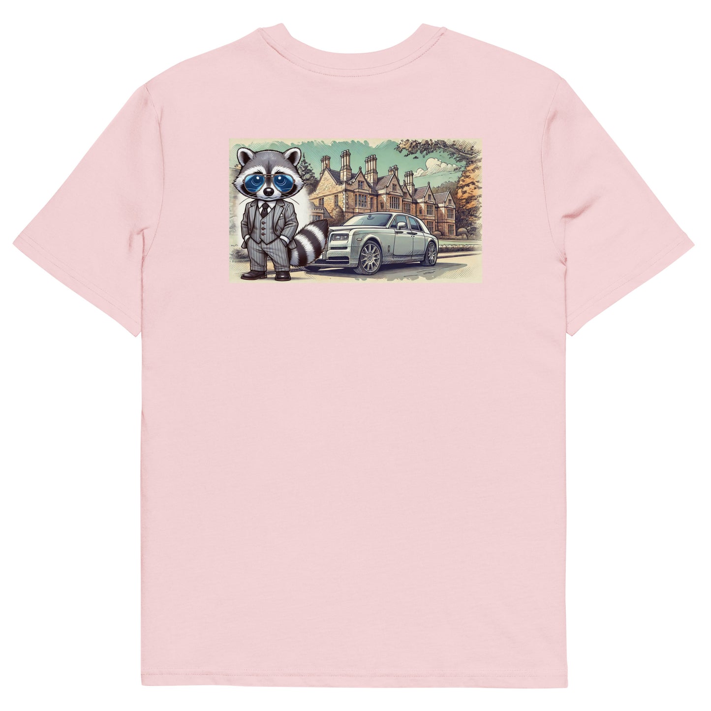 Organic T-Shirt Colour mit Backprint "RR in Summer"