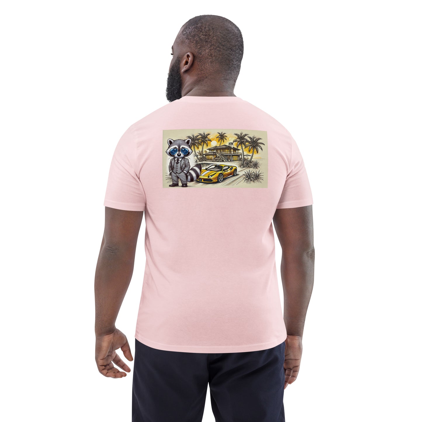 Organic T-Shirt Colour mit Backprint "488 in Summer"