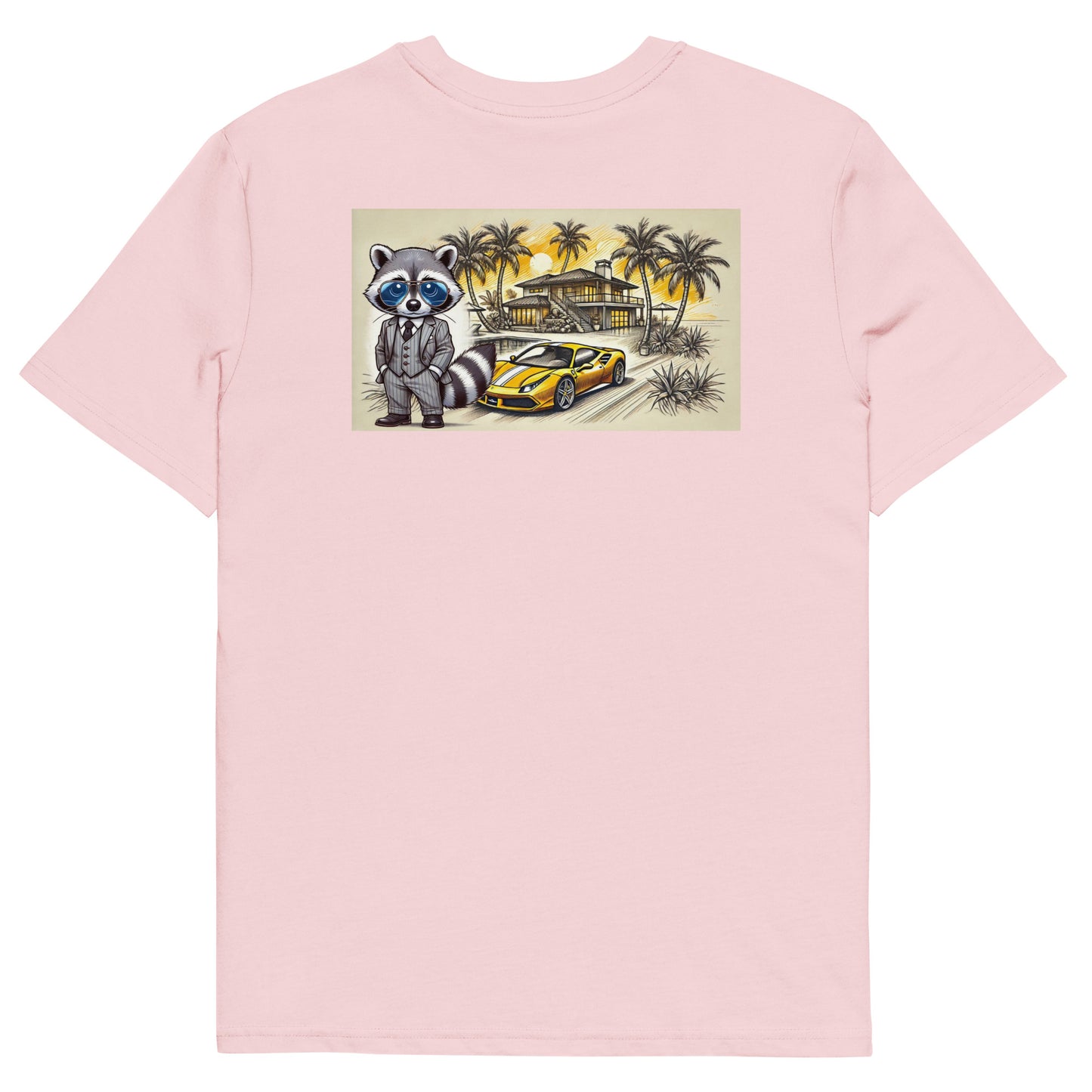 Organic T-Shirt Colour mit Backprint "488 in Summer"