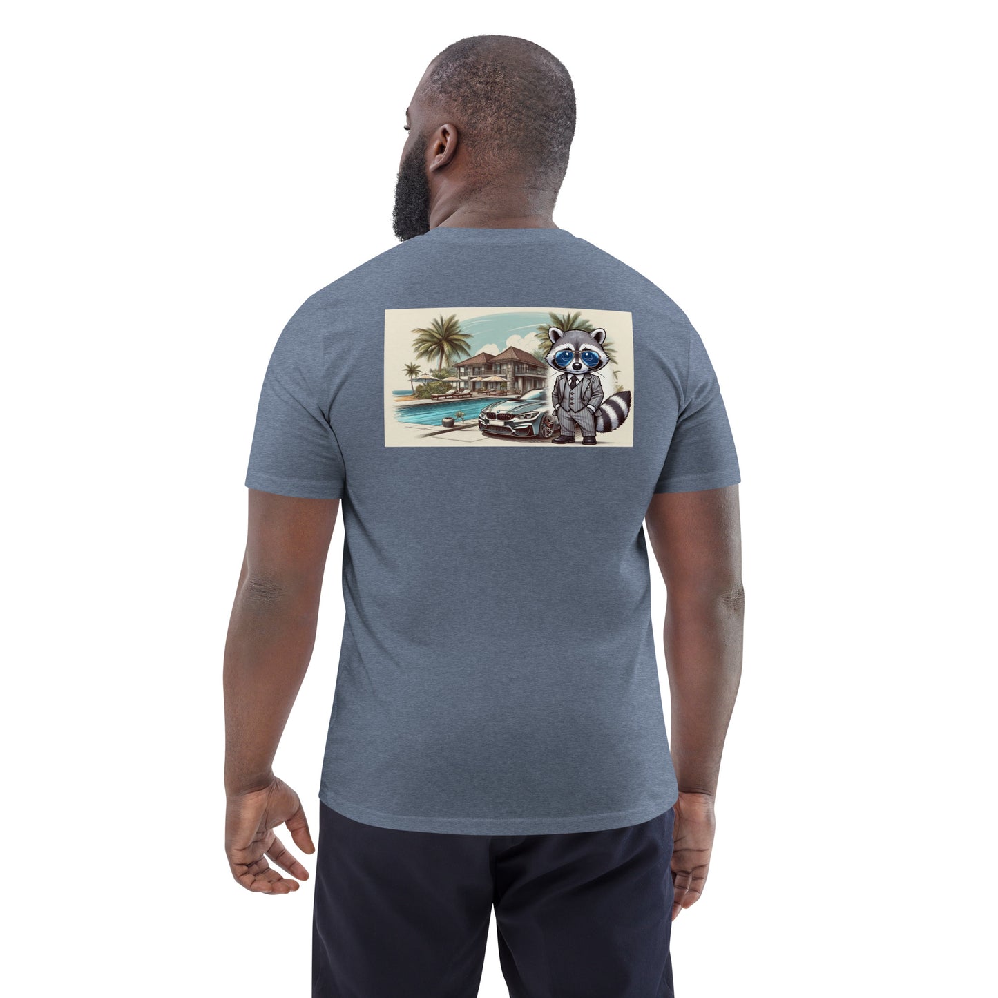 Organic T-Shirt Colour mit Backprint "M4 in summer"