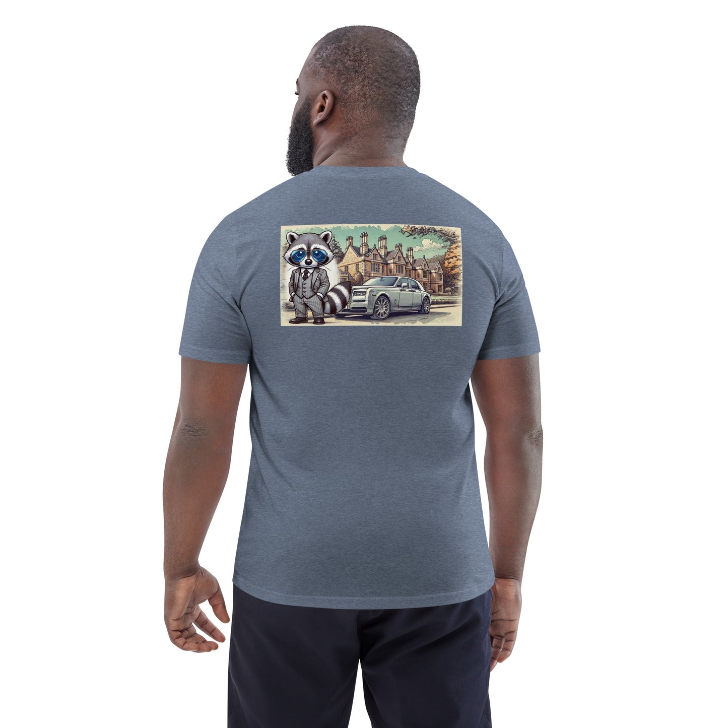 Organic T-Shirt Colour mit Backprint "RR in Summer"