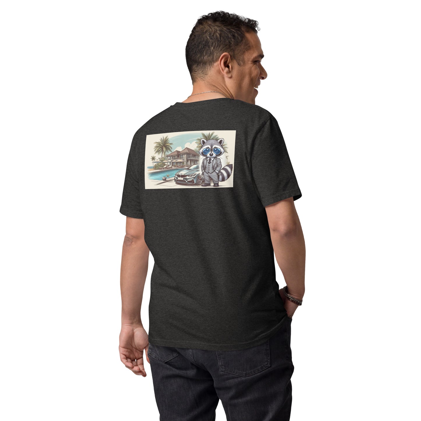 Organic T-Shirt mit Backprint "M4 in summer"
