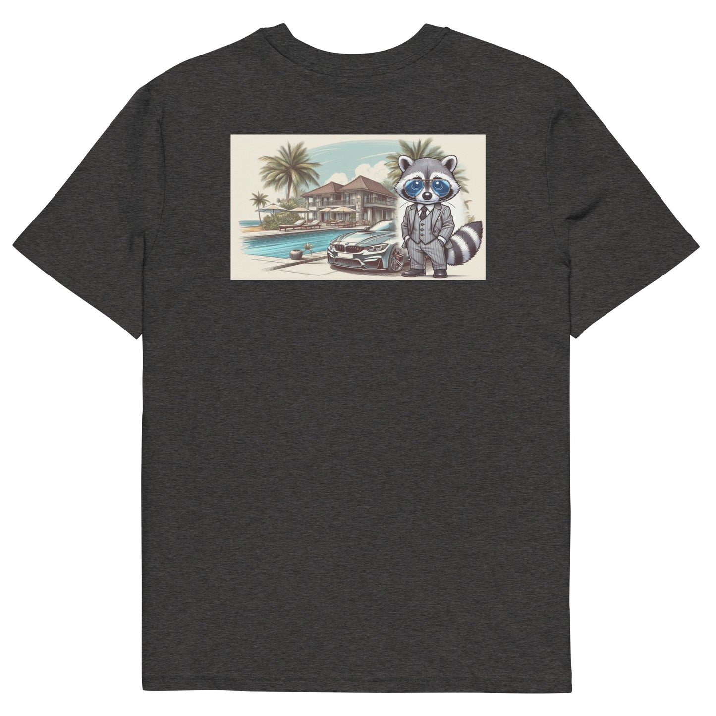 Organic T-Shirt mit Backprint "M4 in summer"