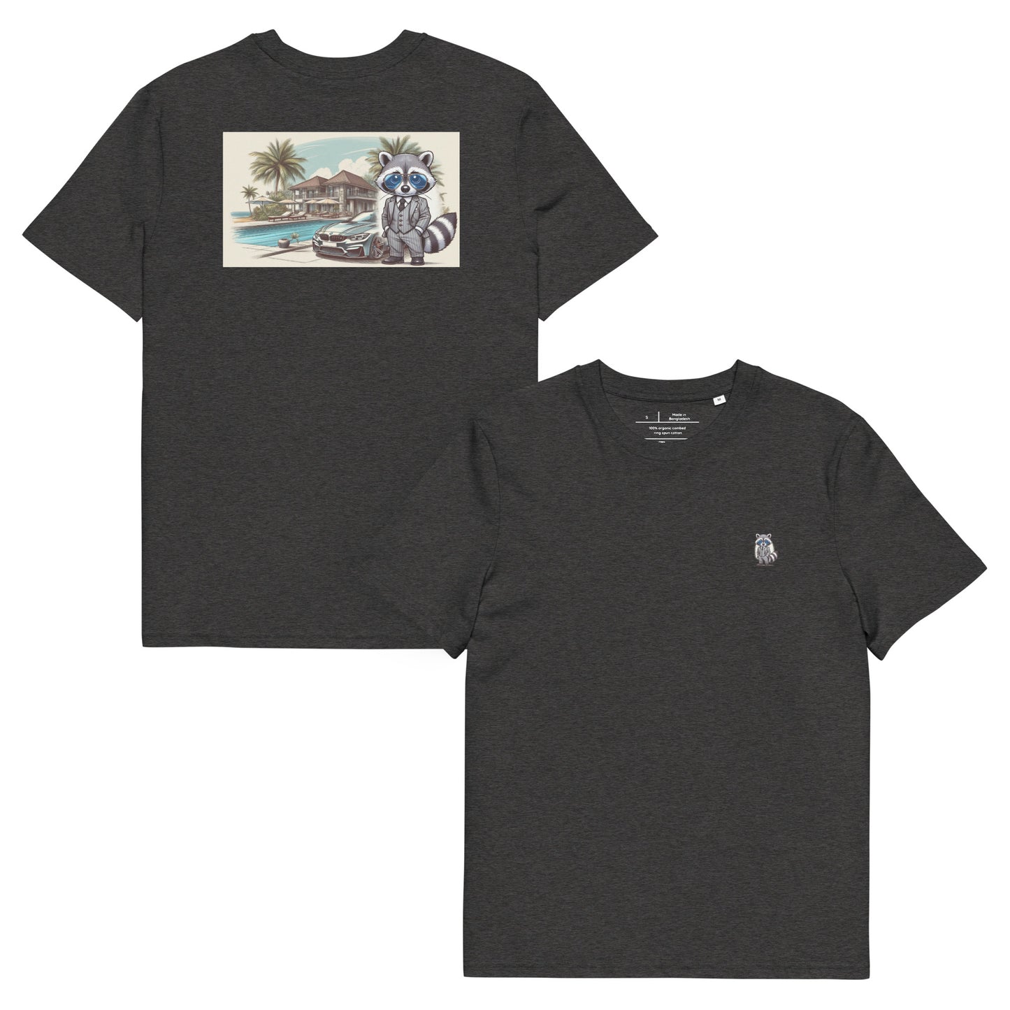Organic T-Shirt mit Backprint "M4 in summer"