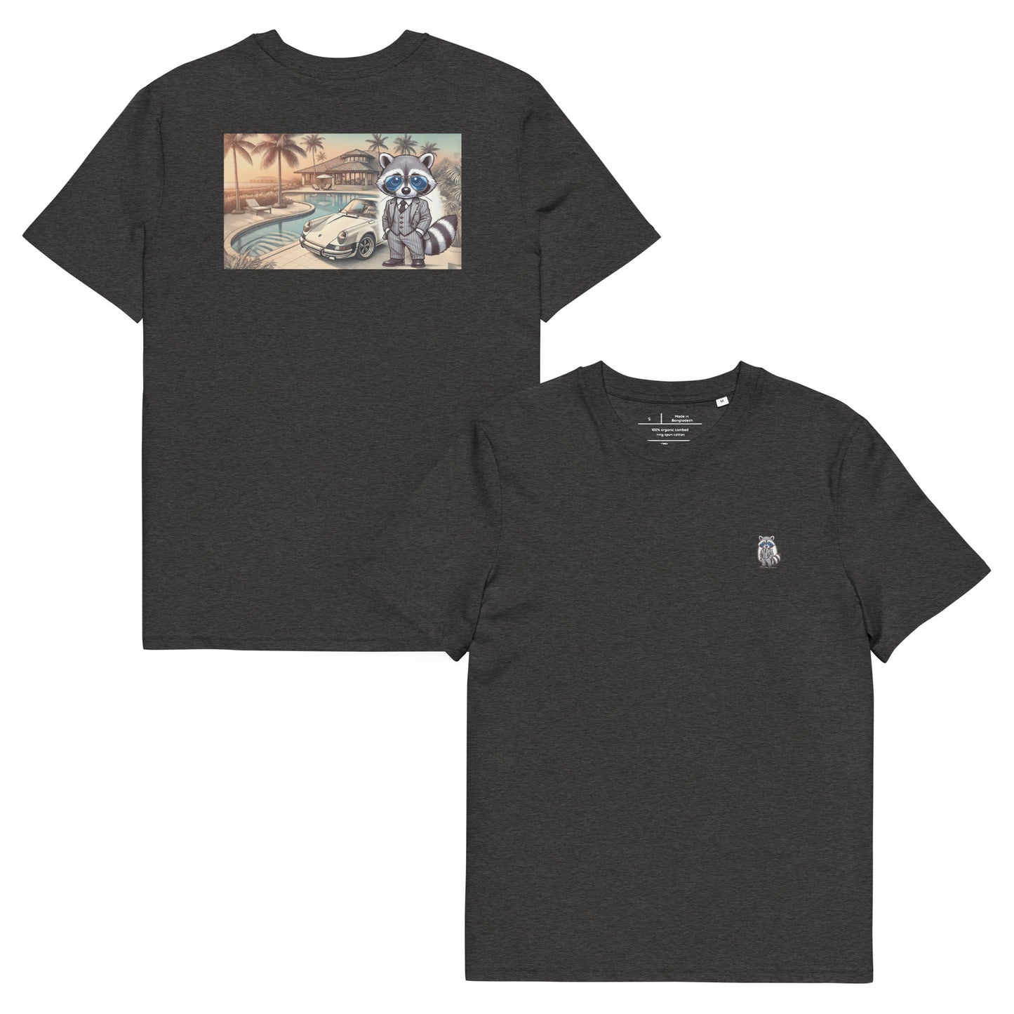 Organic T-Shirt mit Backprint "Carrera in Summer"