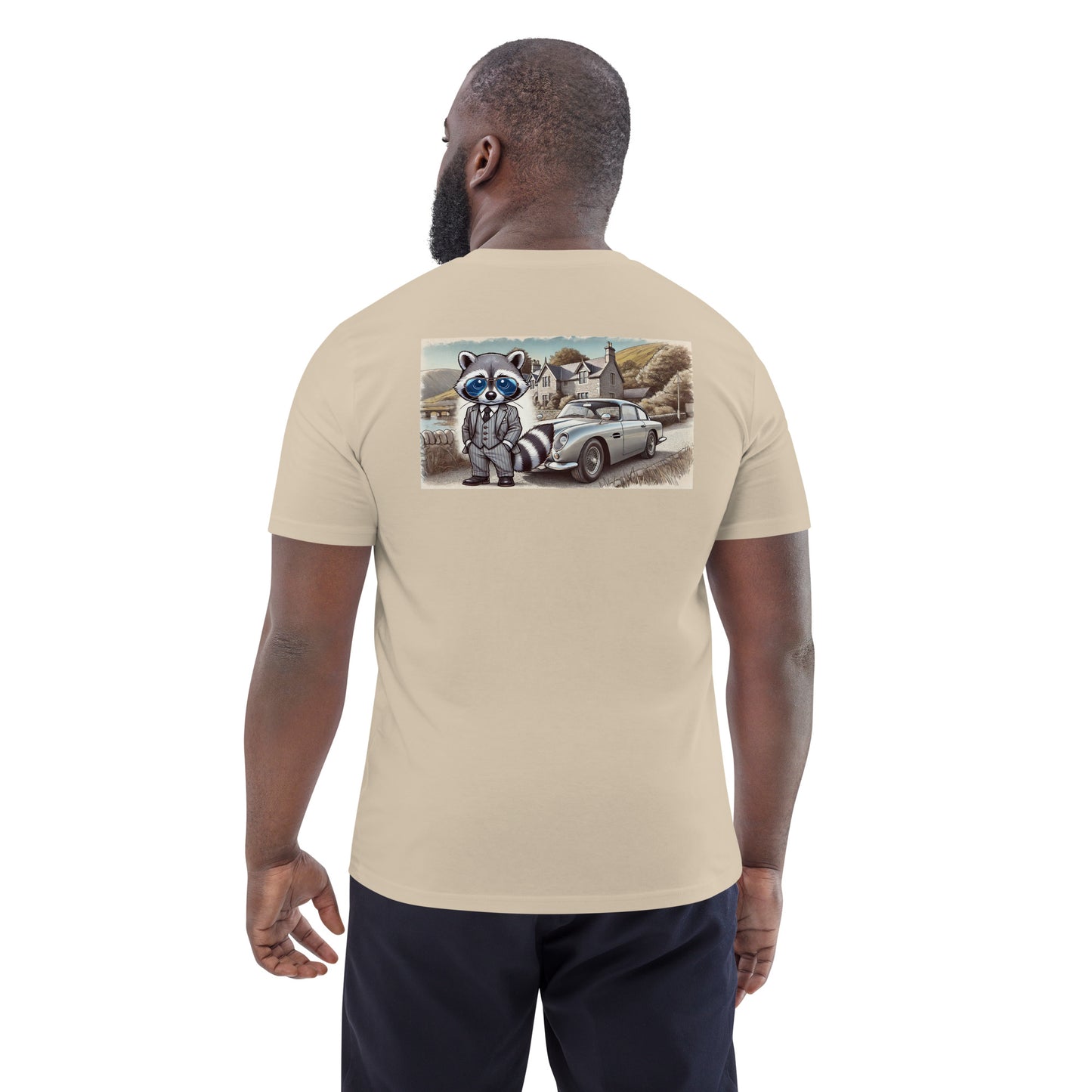 Organic T-Shirt Colour mit Backprint "Classic Aston"