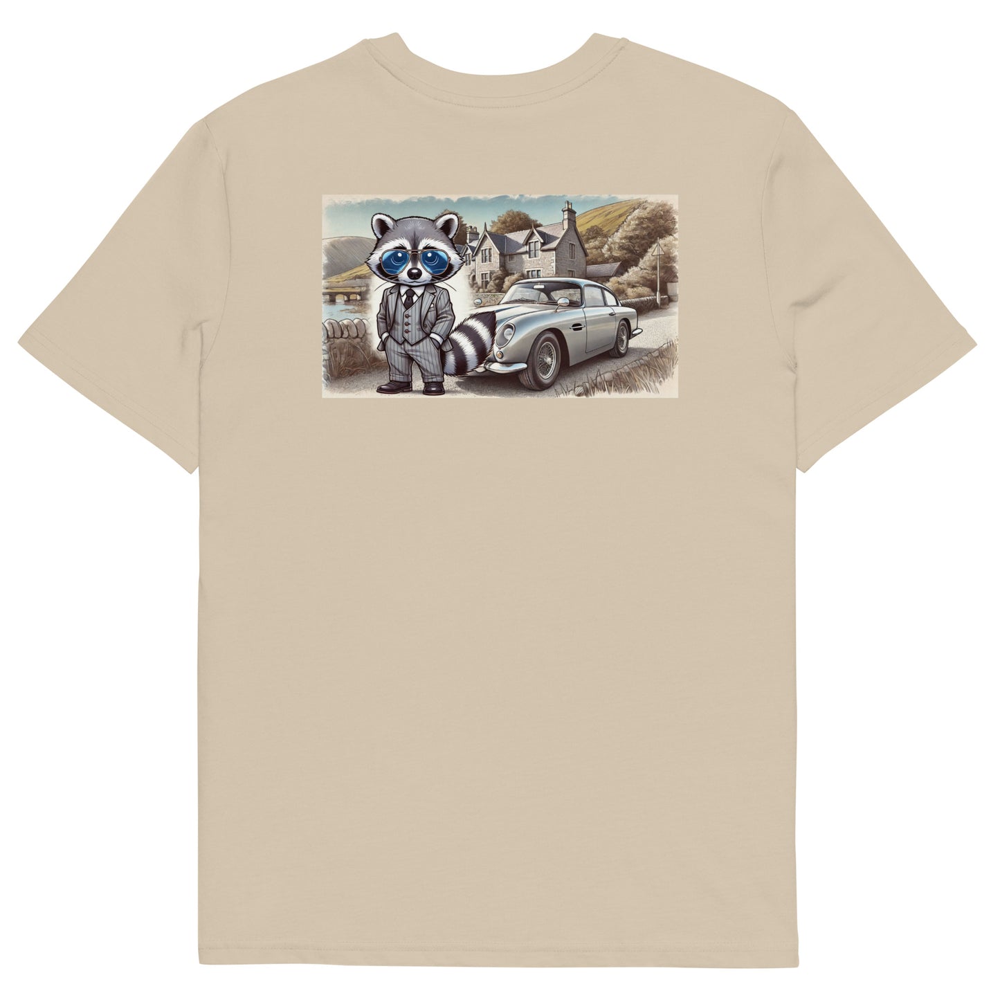 Organic T-Shirt Colour mit Backprint "Classic Aston"