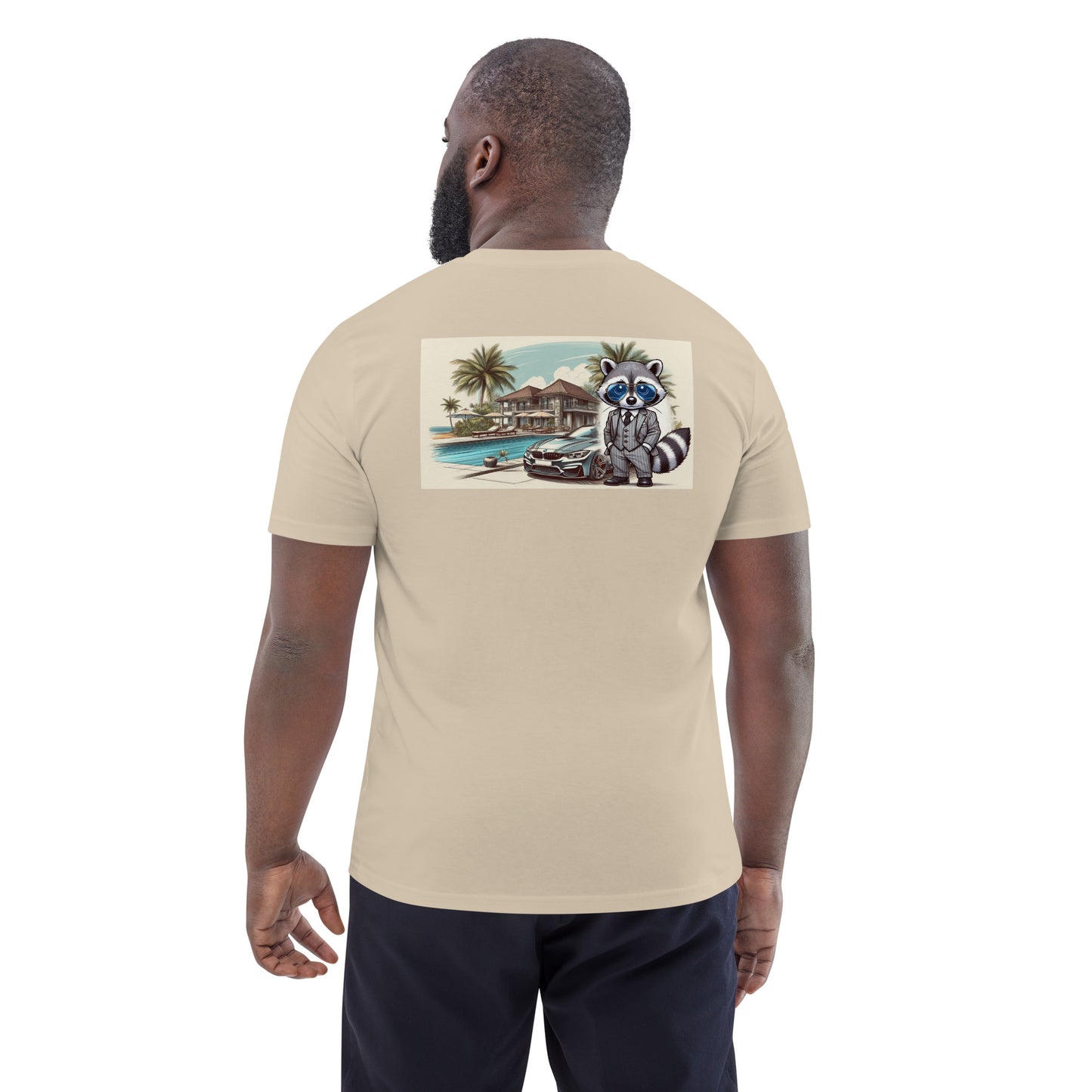 Organic T-Shirt Colour mit Backprint "M4 in summer"