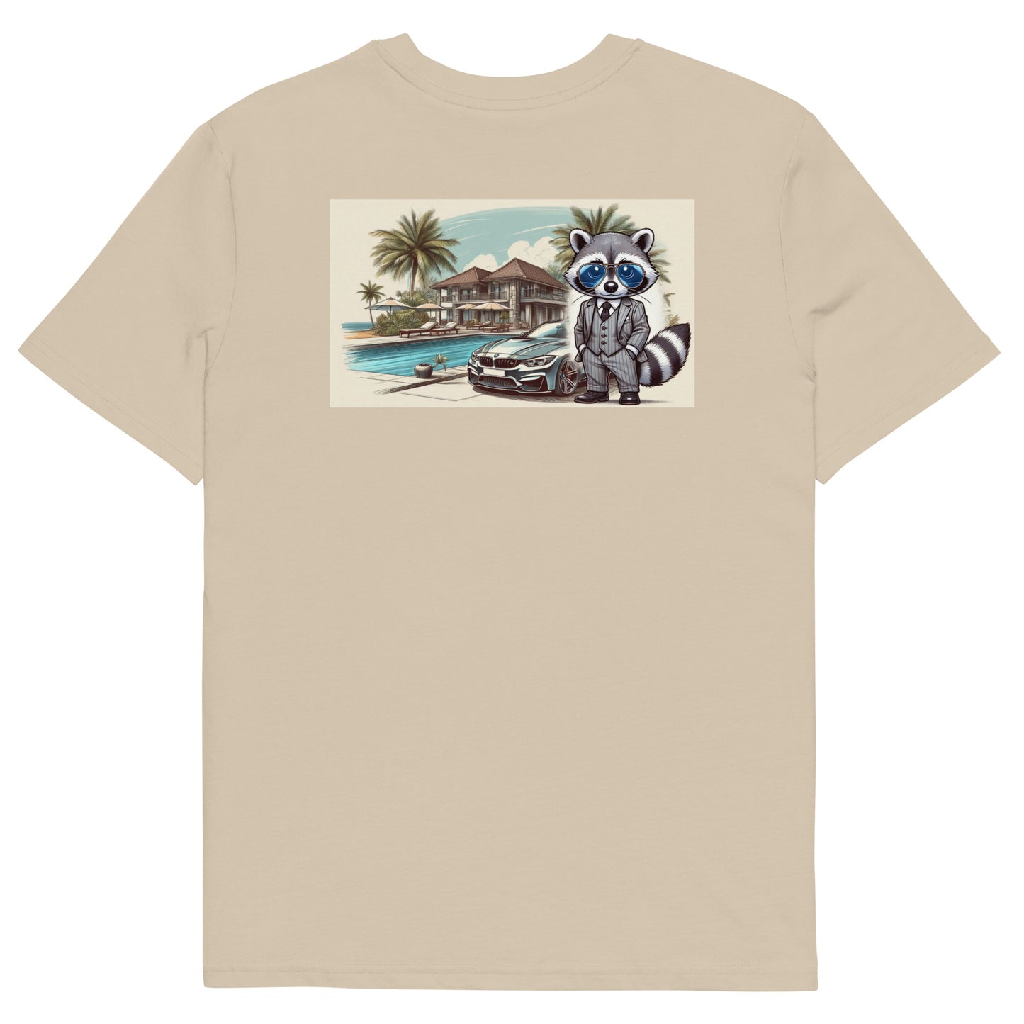 Organic T-Shirt Colour mit Backprint "M4 in summer"
