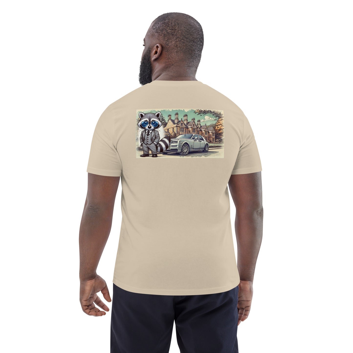 Organic T-Shirt Colour mit Backprint "RR in Summer"