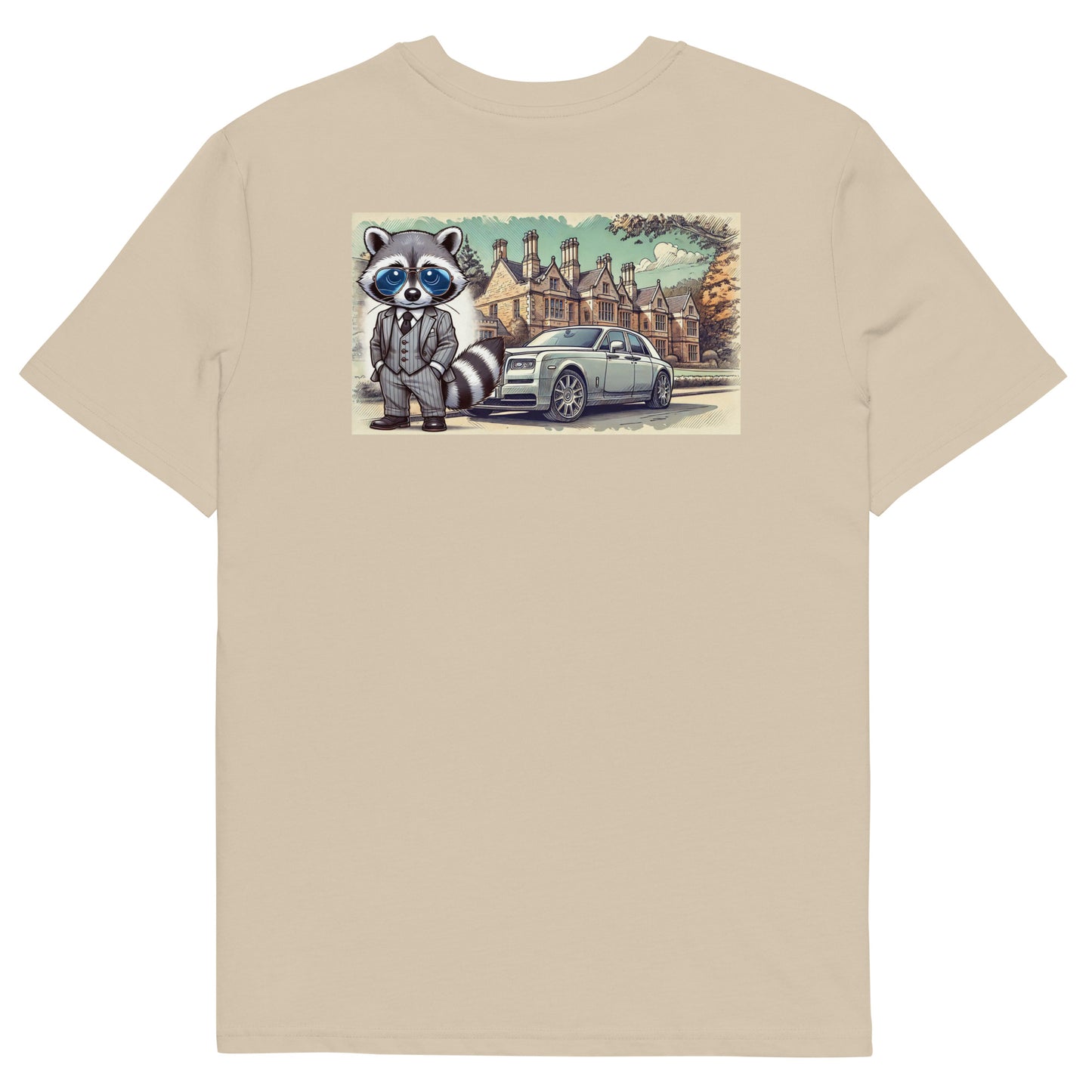 Organic T-Shirt Colour mit Backprint "RR in Summer"
