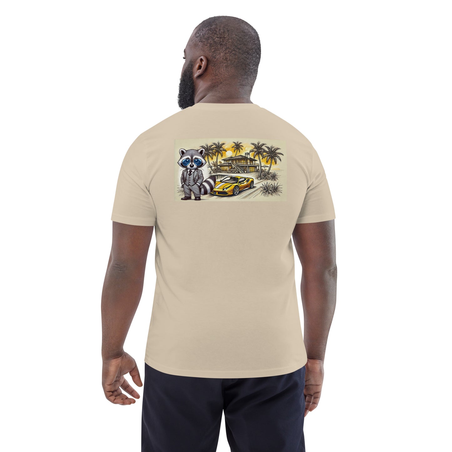 Organic T-Shirt Colour mit Backprint "488 in Summer"