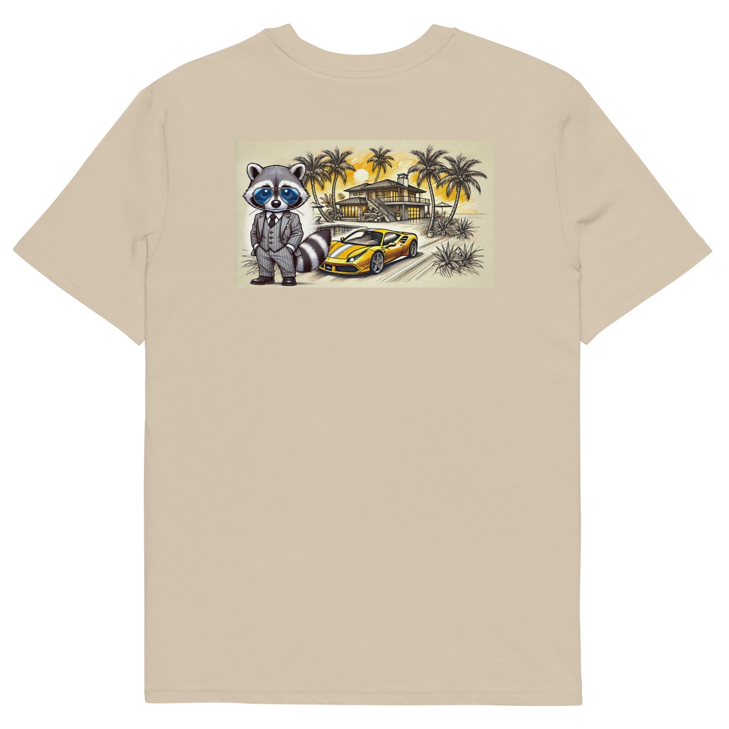 Organic T-Shirt Colour mit Backprint "488 in Summer"