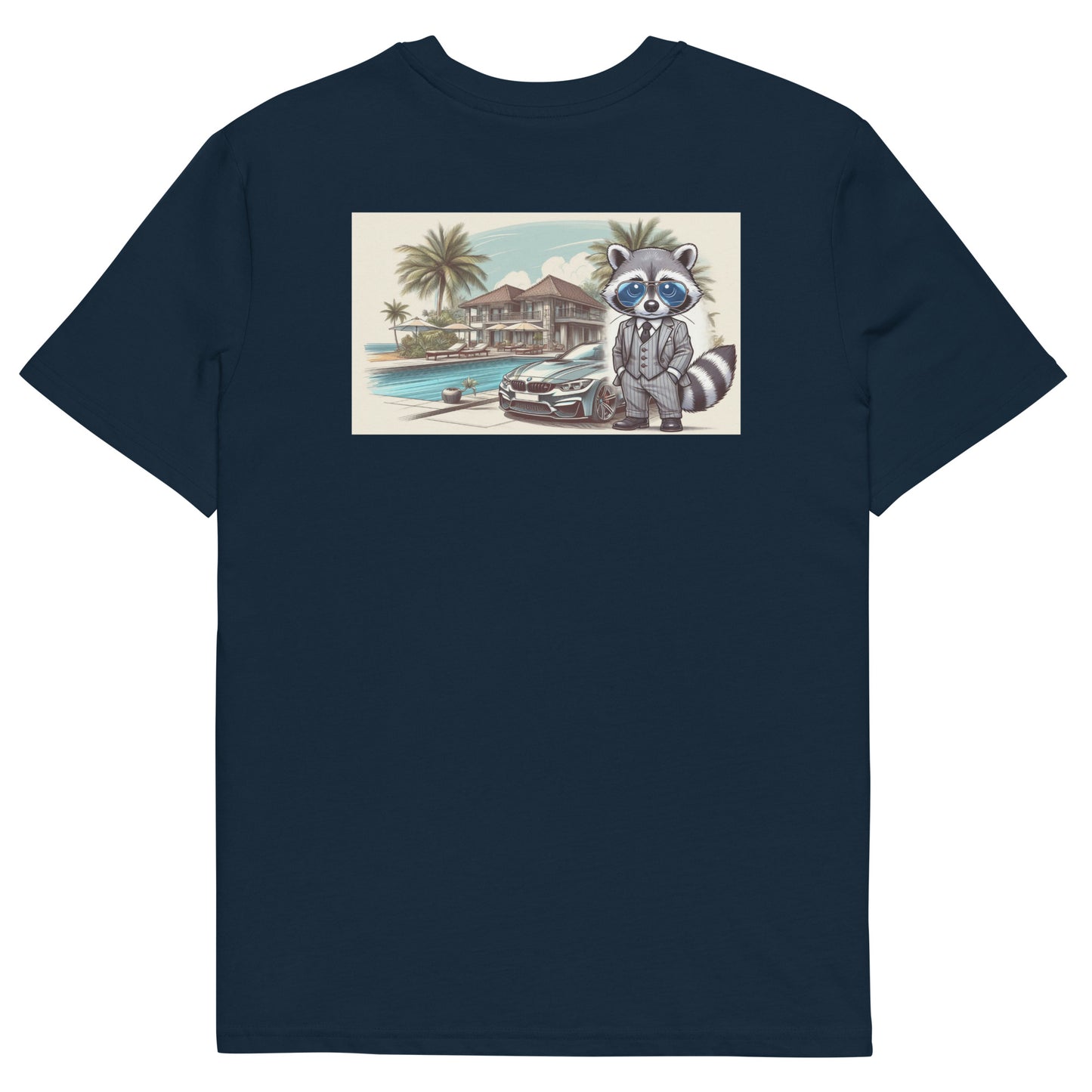 Organic T-Shirt Colour mit Backprint "M4 in summer"