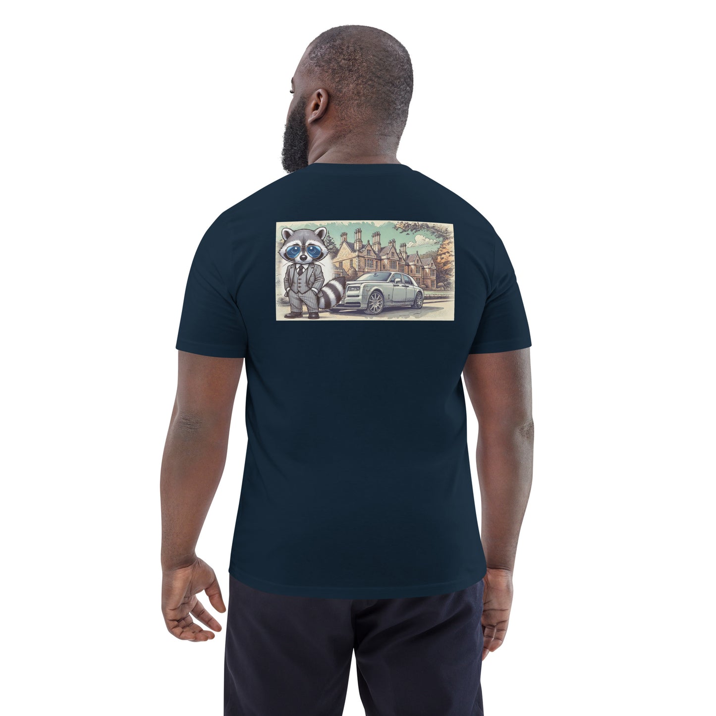 Organic T-Shirt Colour mit Backprint "RR in Summer"