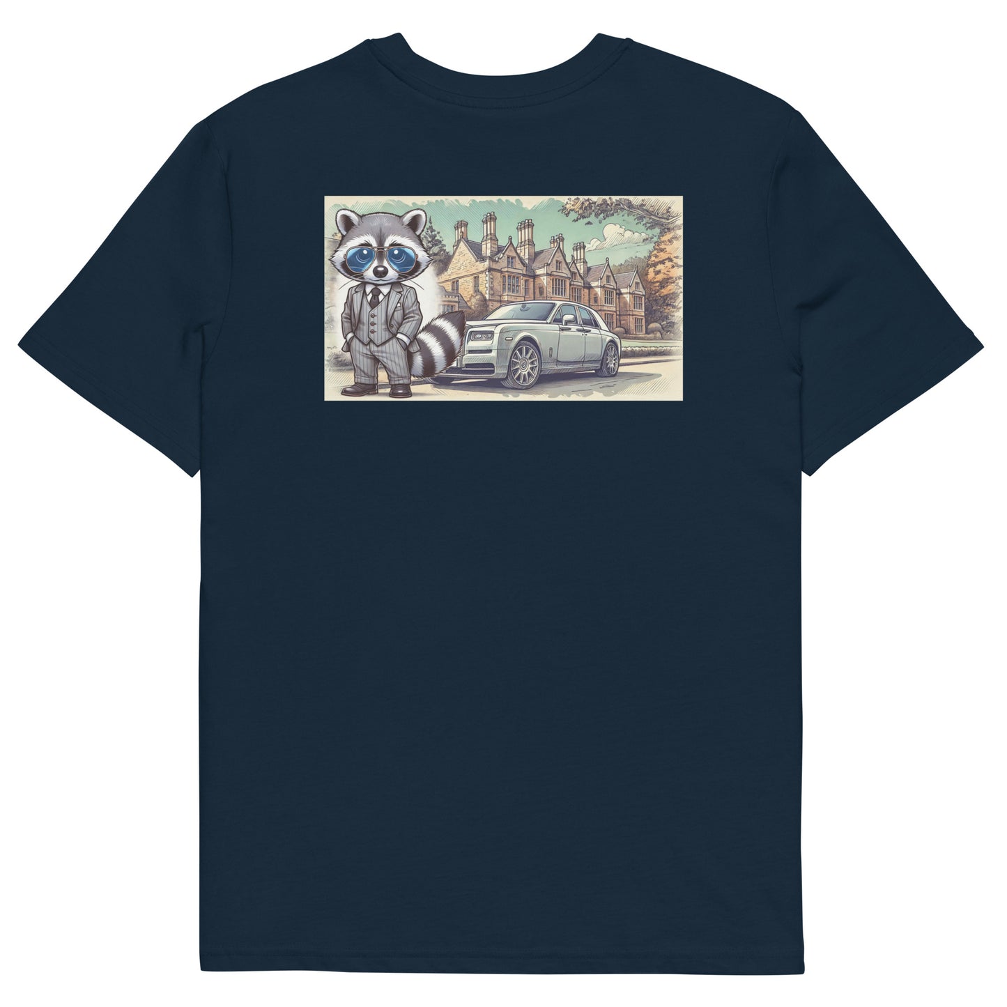 Organic T-Shirt Colour mit Backprint "RR in Summer"