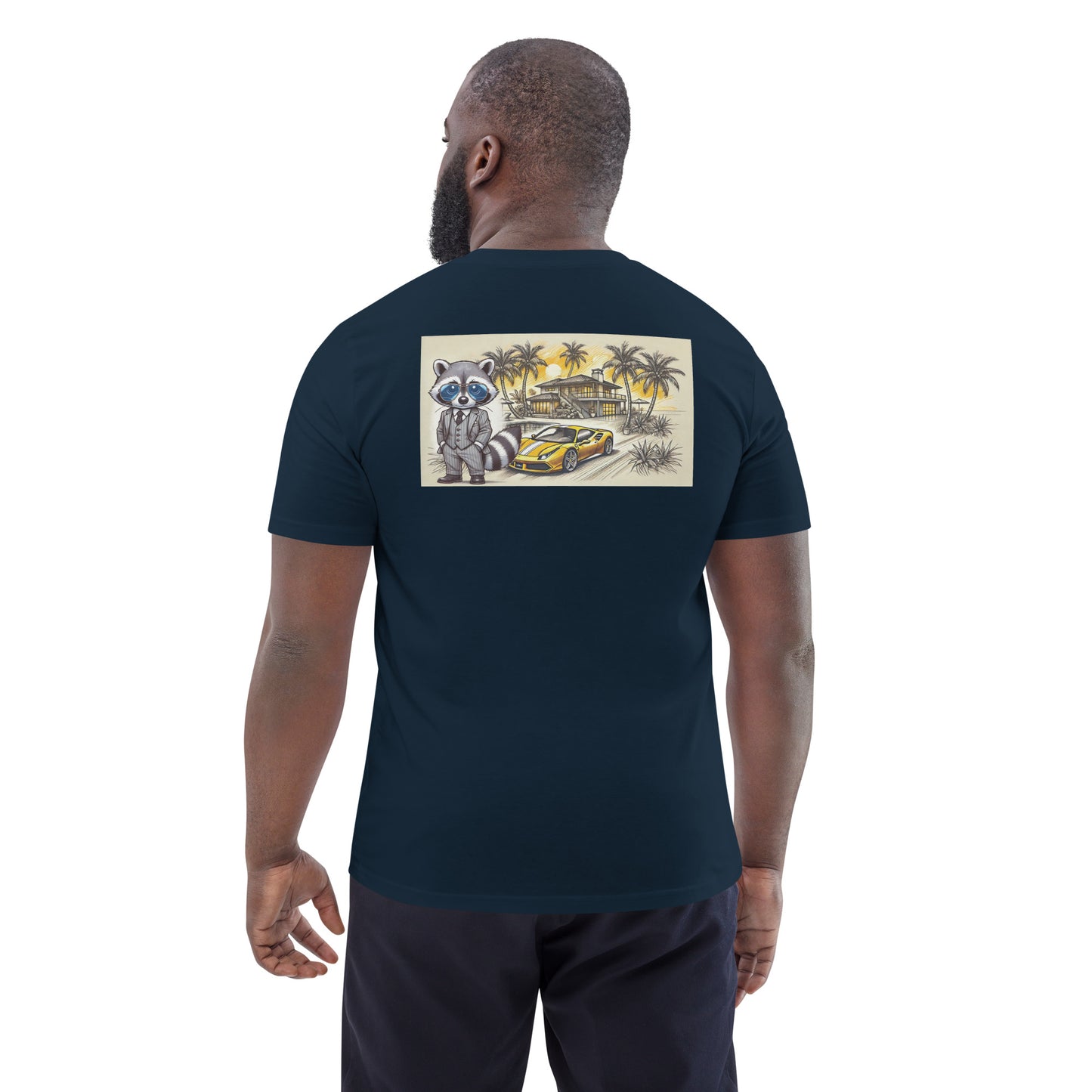 Organic T-Shirt Colour mit Backprint "488 in Summer"