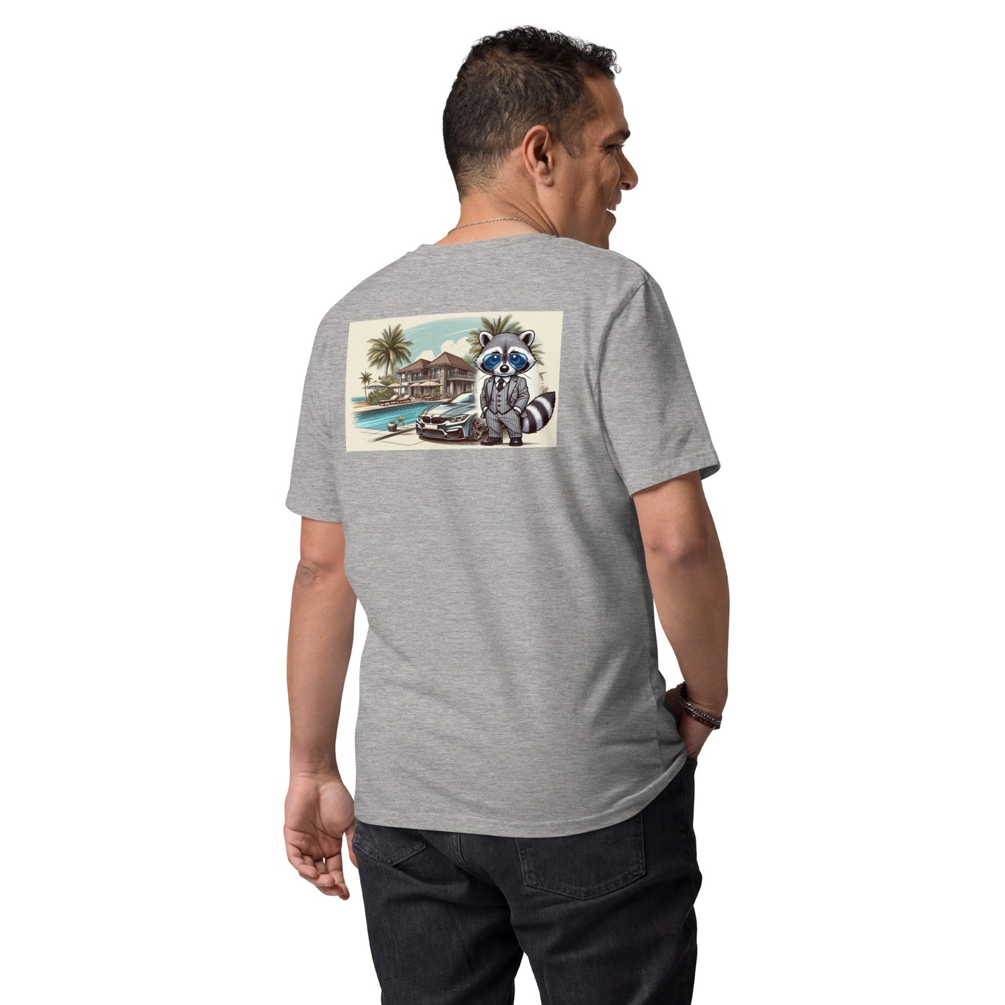 Organic T-Shirt mit Backprint "M4 in summer"