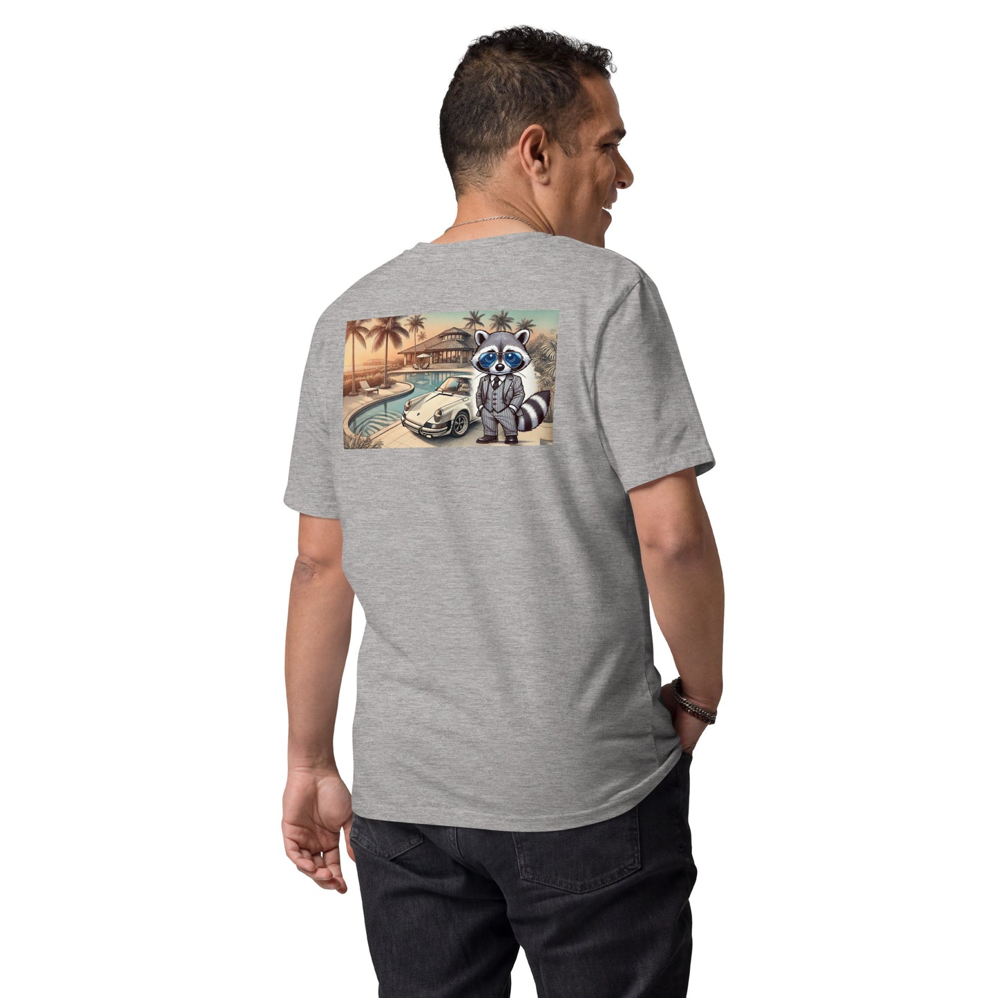 Organic T-Shirt mit Backprint "Carrera in Summer"