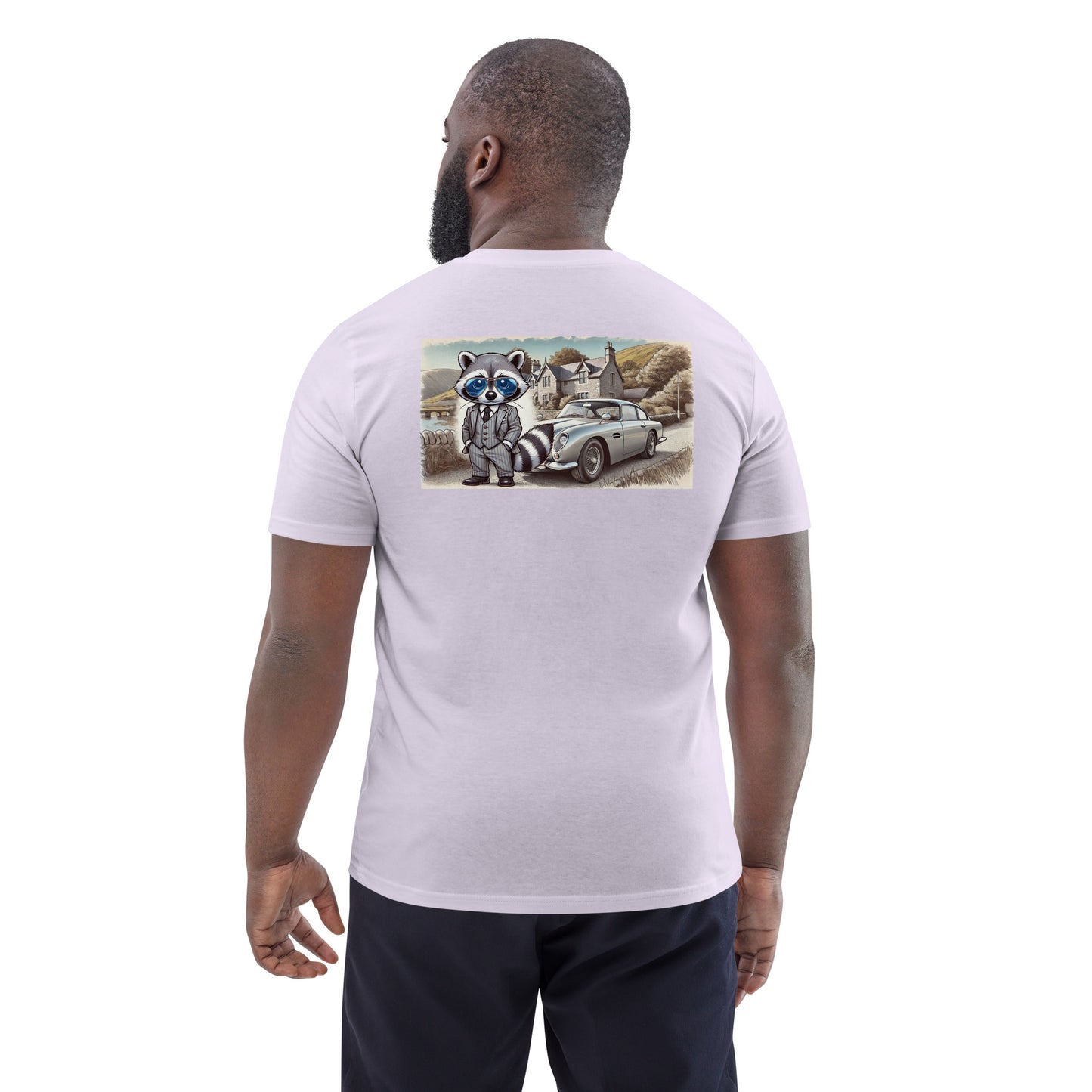 Organic T-Shirt Colour mit Backprint "Classic Aston"
