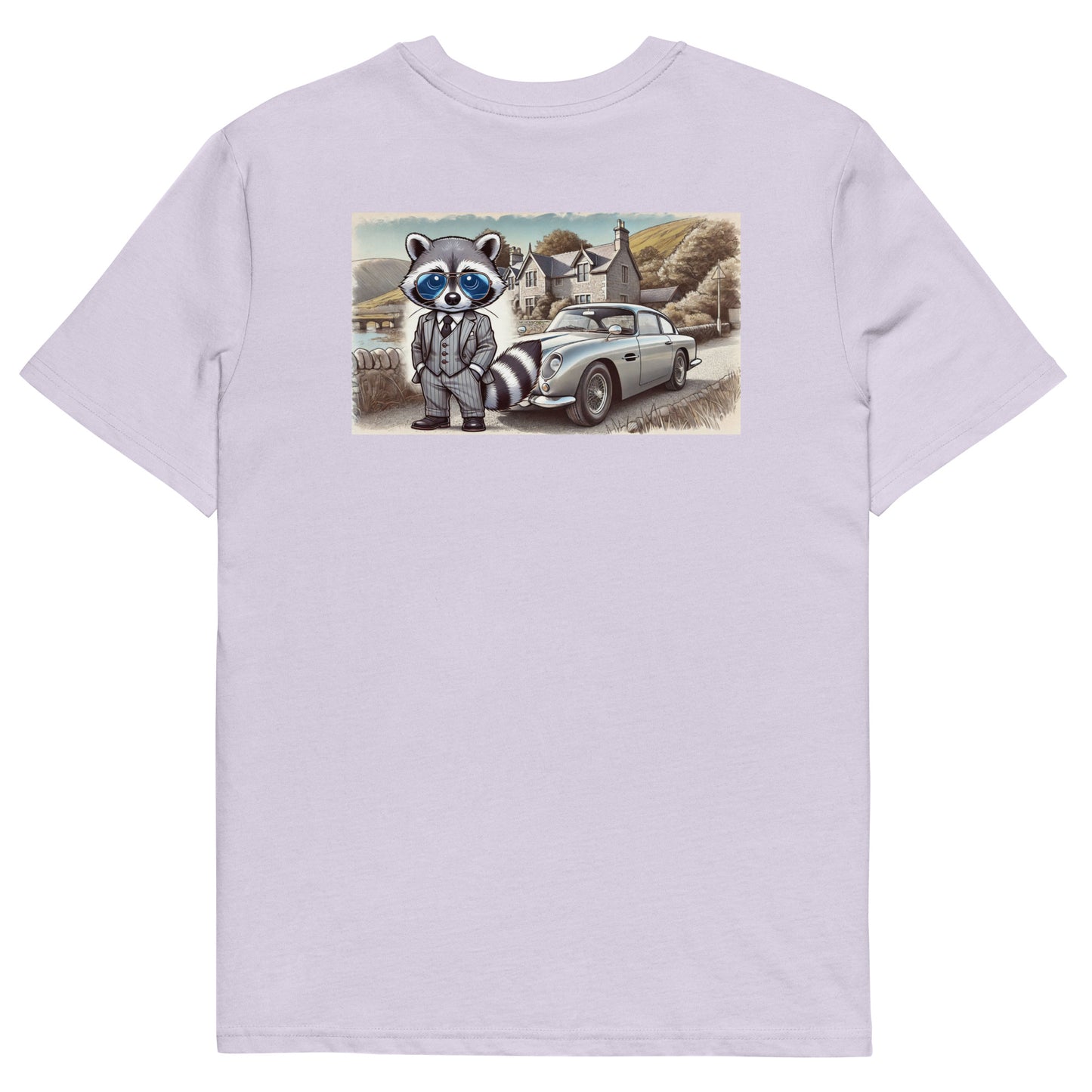 Organic T-Shirt Colour mit Backprint "Classic Aston"