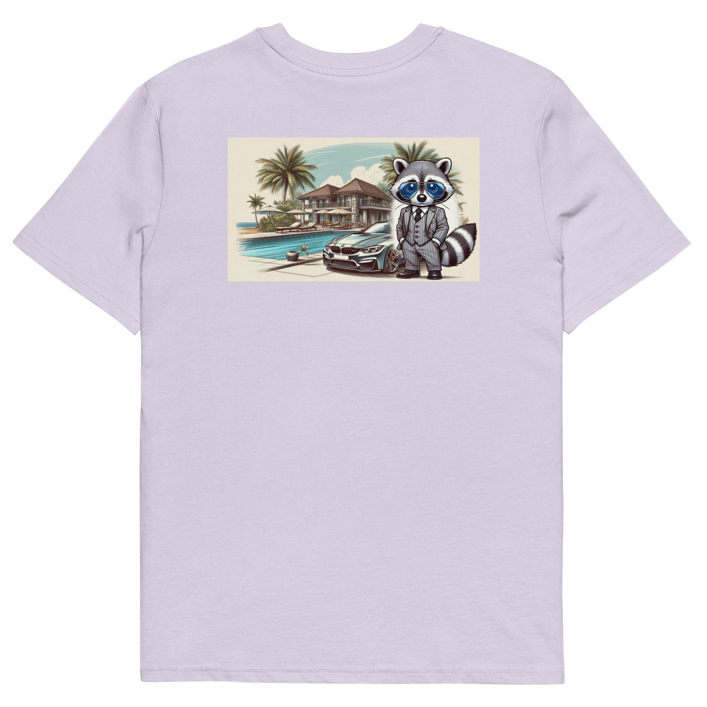 Organic T-Shirt Colour mit Backprint "M4 in summer"