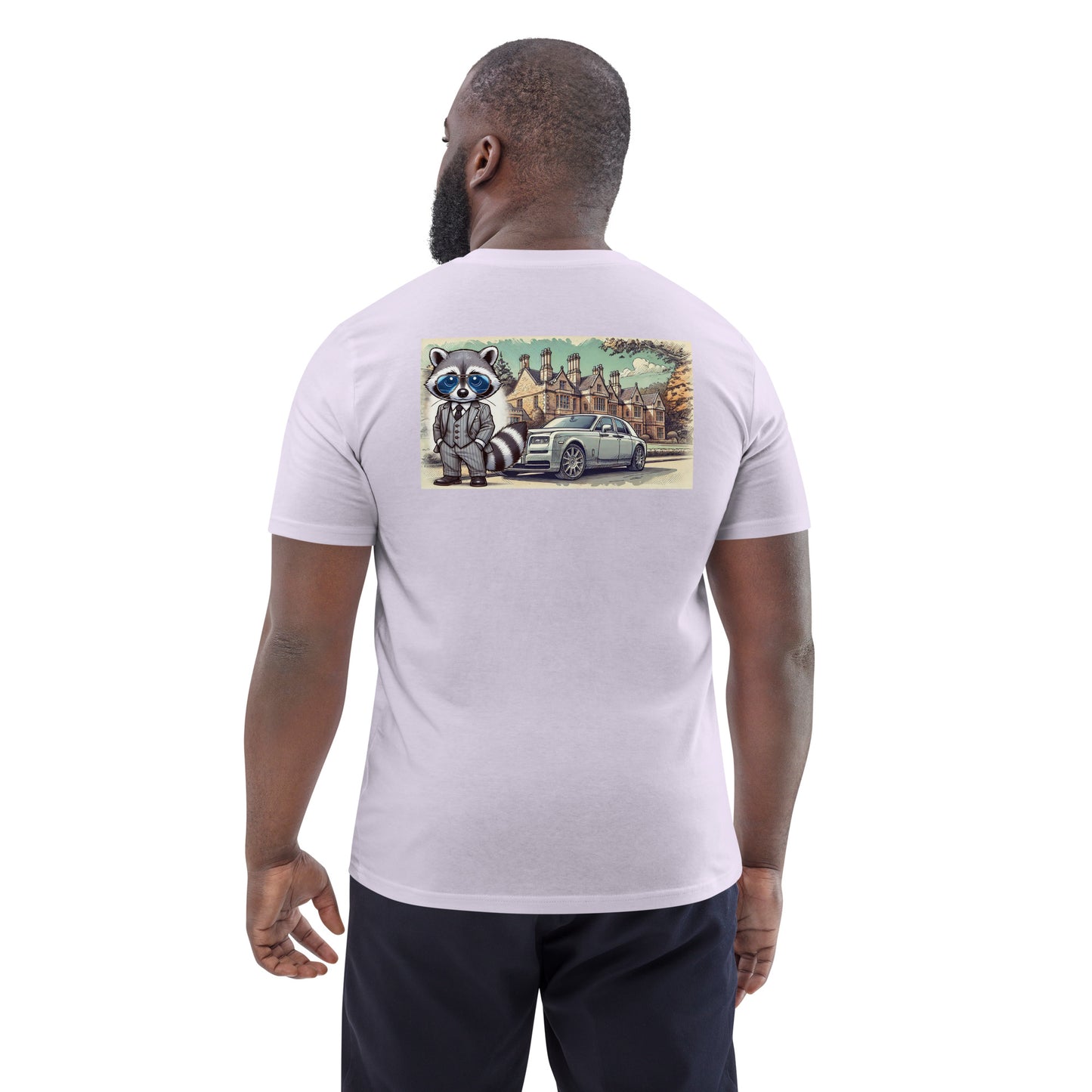 Organic T-Shirt Colour mit Backprint "RR in Summer"