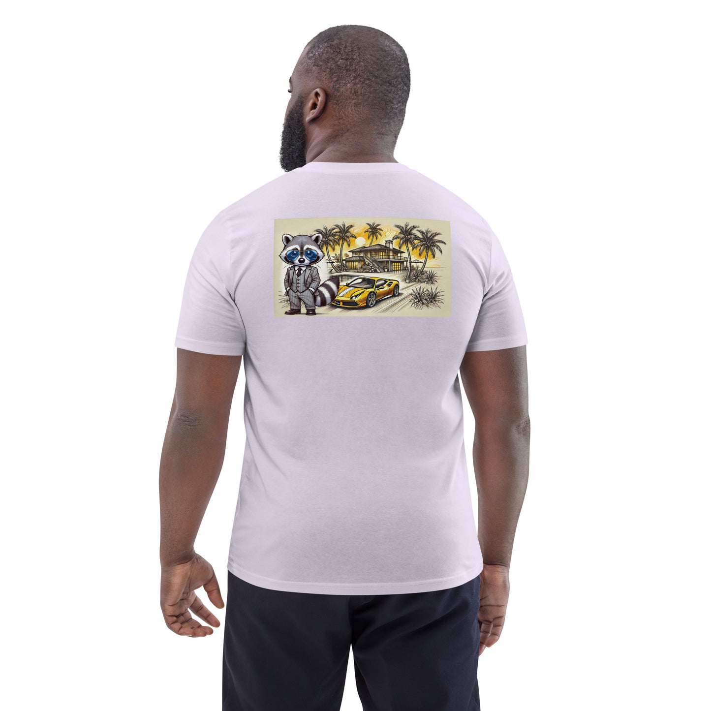 Organic T-Shirt Colour mit Backprint "488 in Summer"