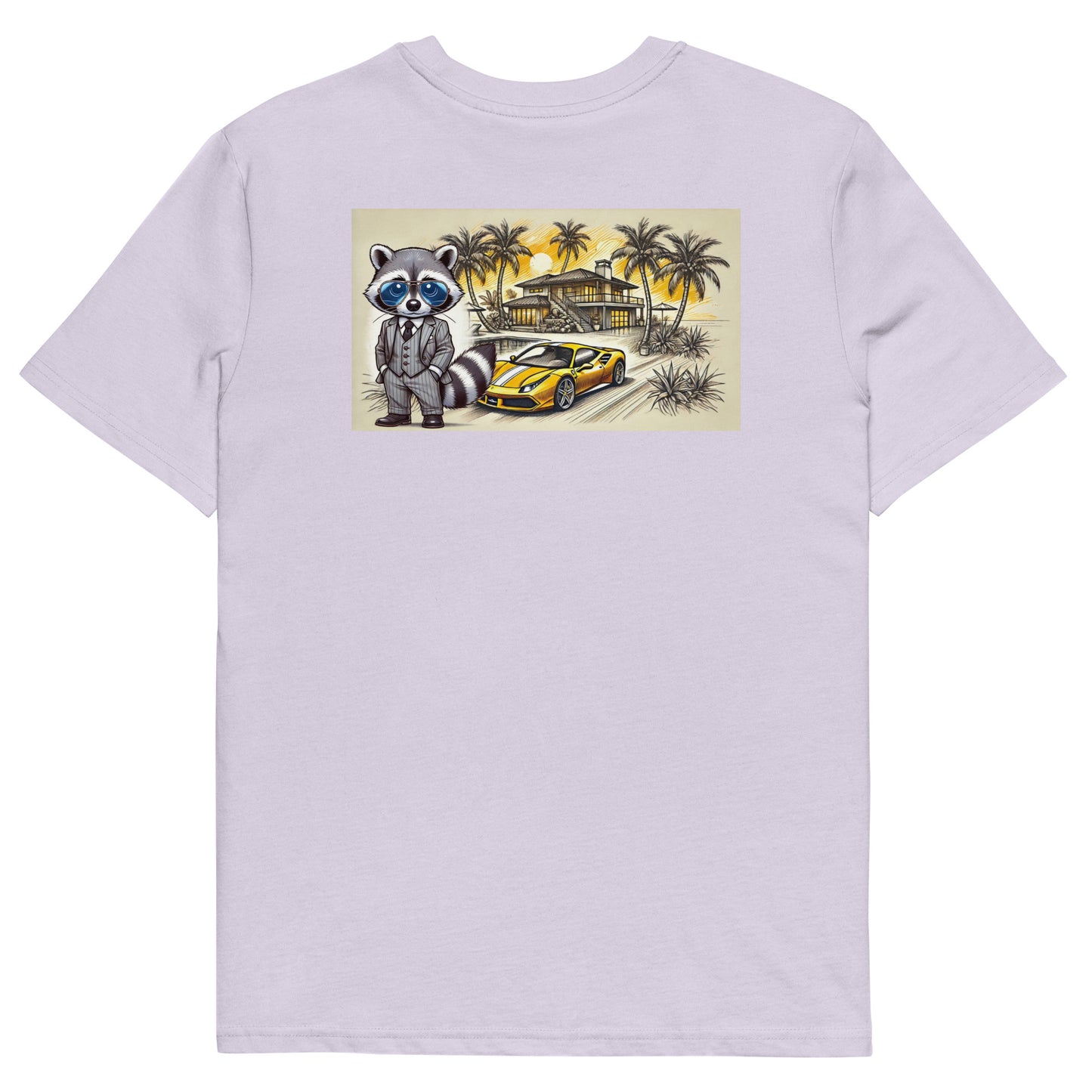 Organic T-Shirt Colour mit Backprint "488 in Summer"