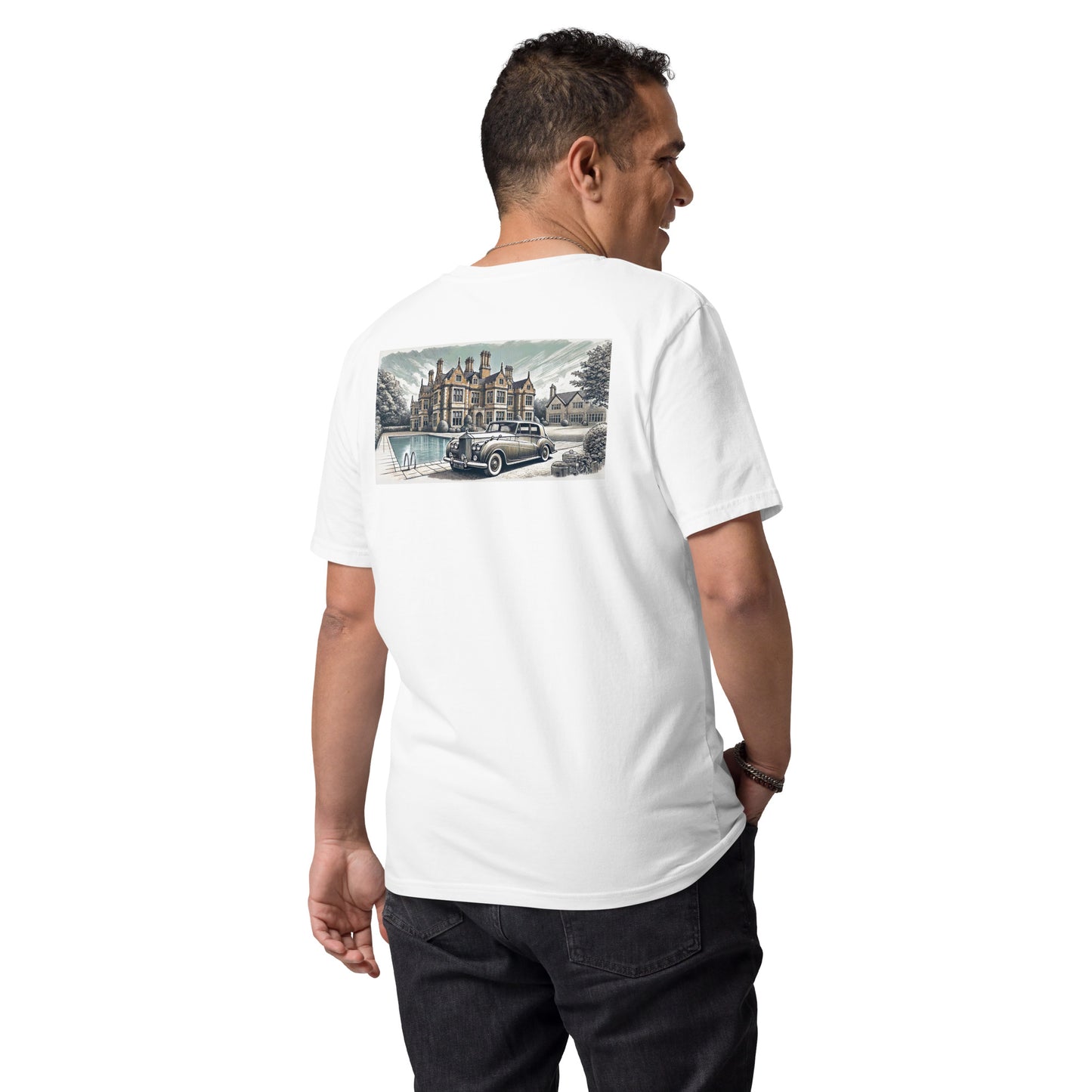 Organic T-Shirt mit Backprint "Classic RR"