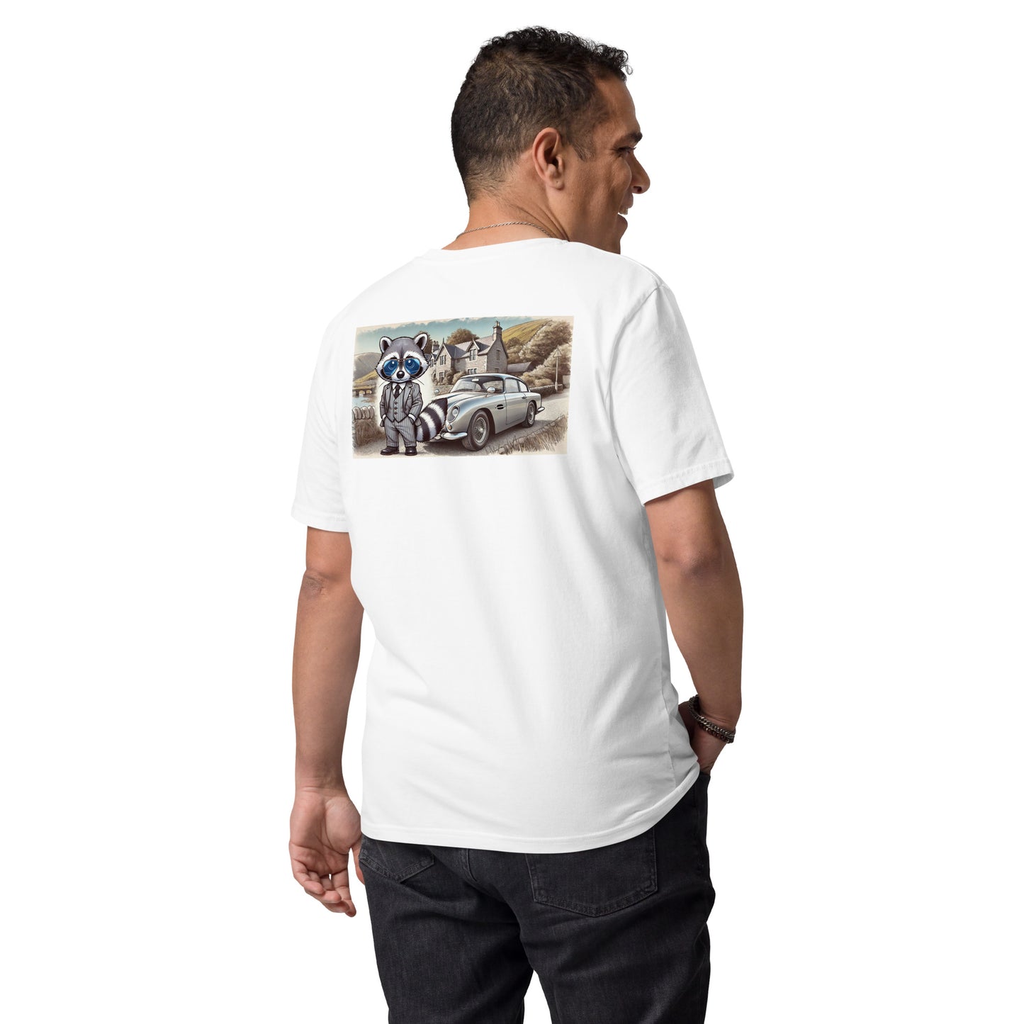Organic T-Shirt mit Backprint "Classic Aston"