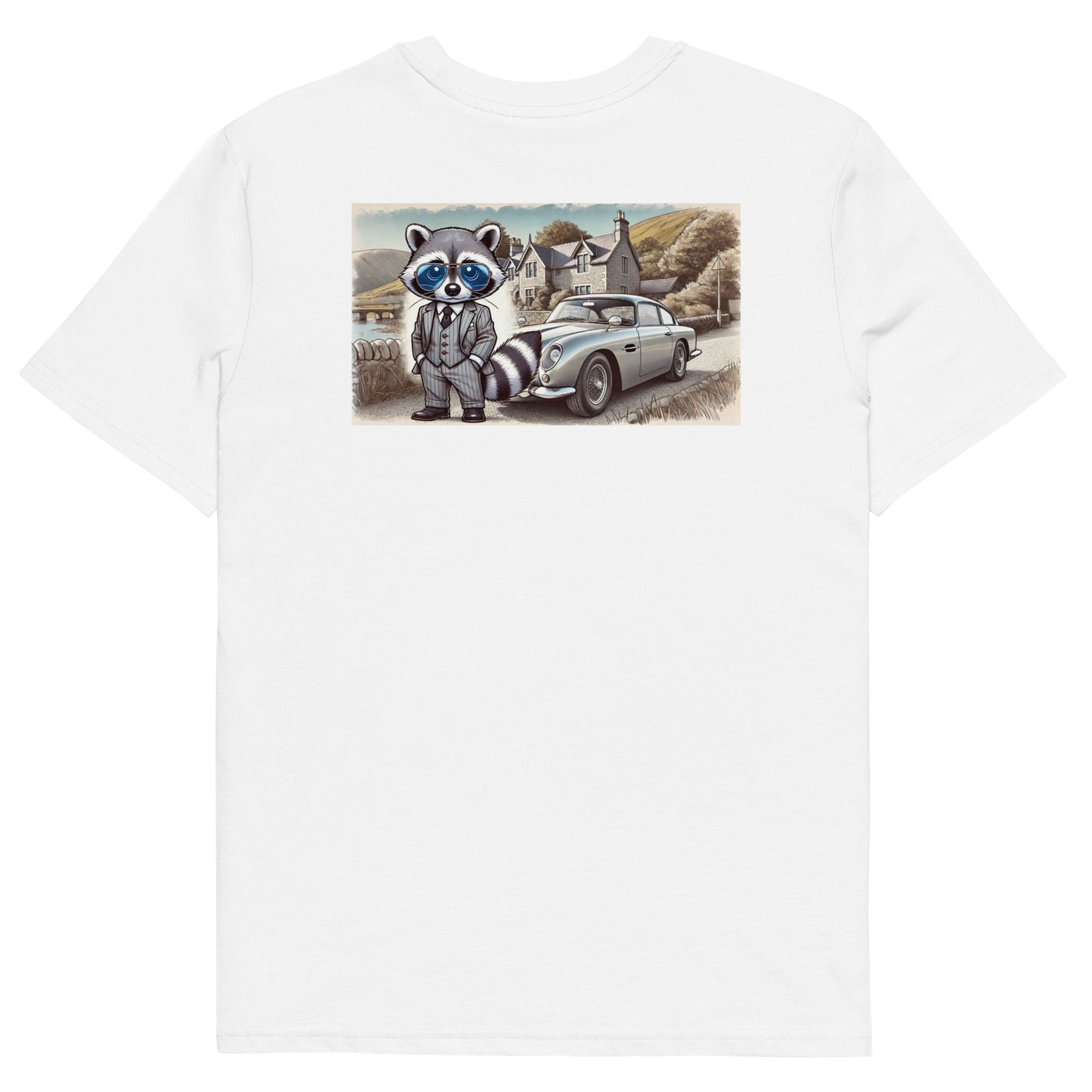 Organic T-Shirt mit Backprint "Classic Aston"