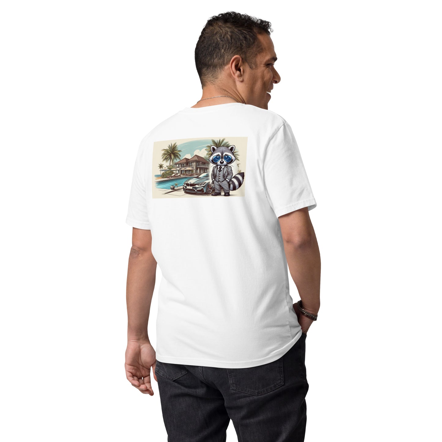 Organic T-Shirt mit Backprint "M4 in summer"