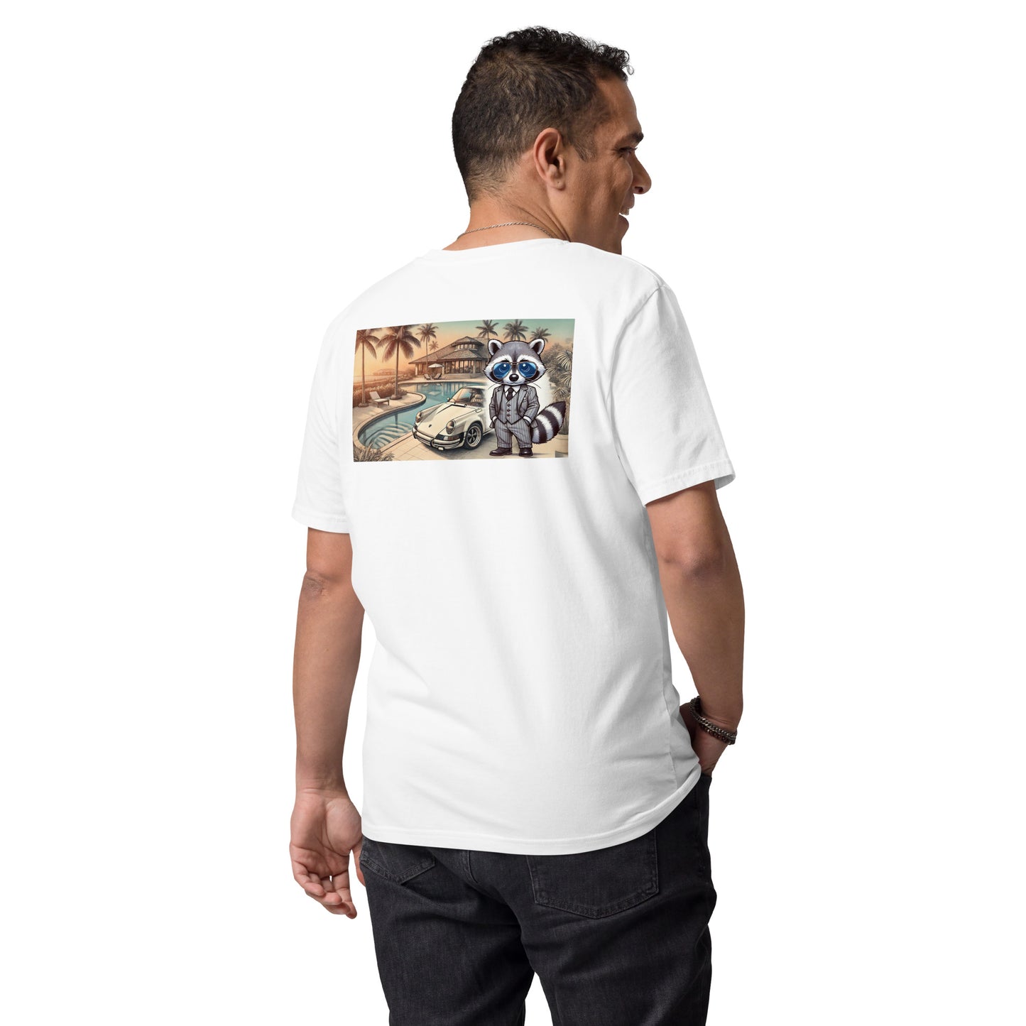 Organic T-Shirt mit Backprint "Carrera in Summer"