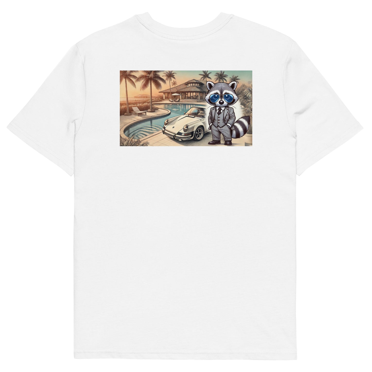 Organic T-Shirt mit Backprint "Carrera in Summer"