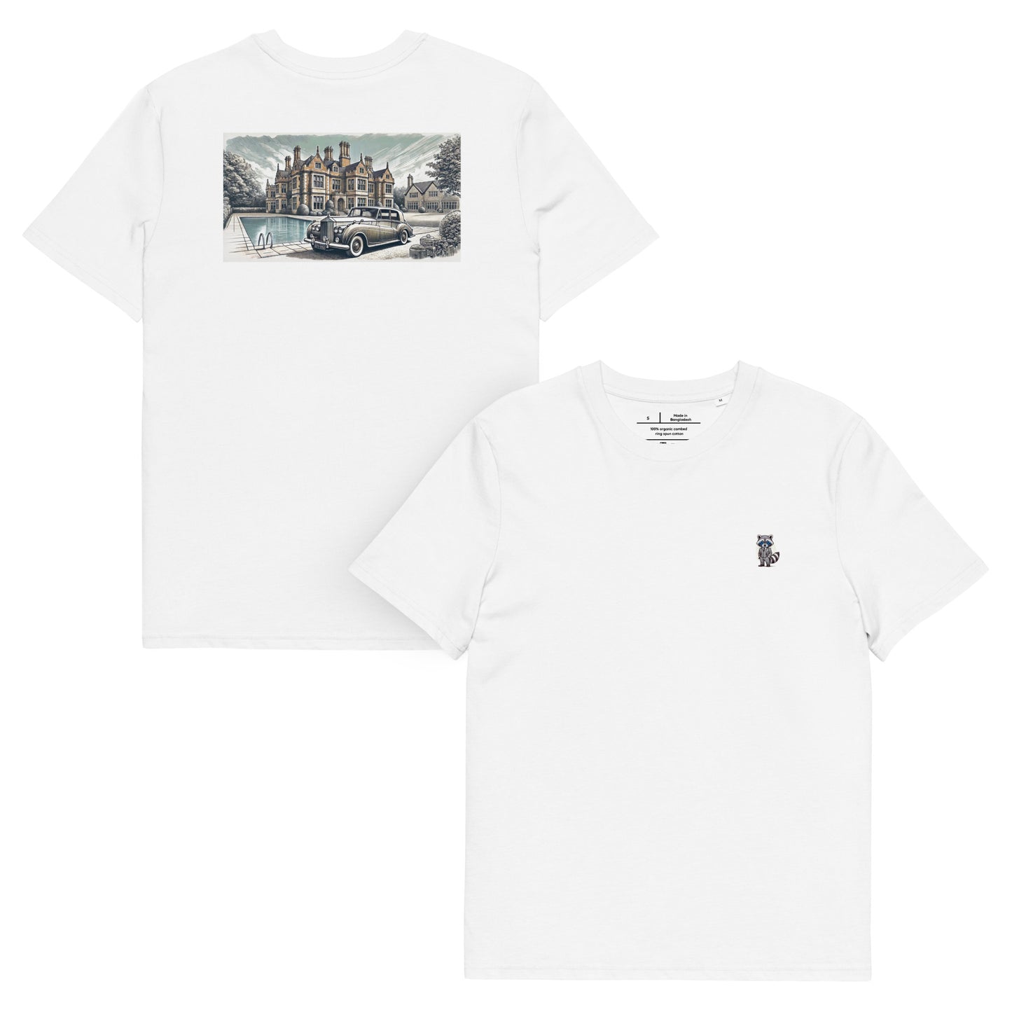Organic T-Shirt mit Backprint "Classic RR"