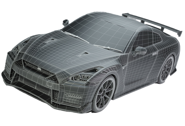 Nissan GTR R35 Nismo betonmodel